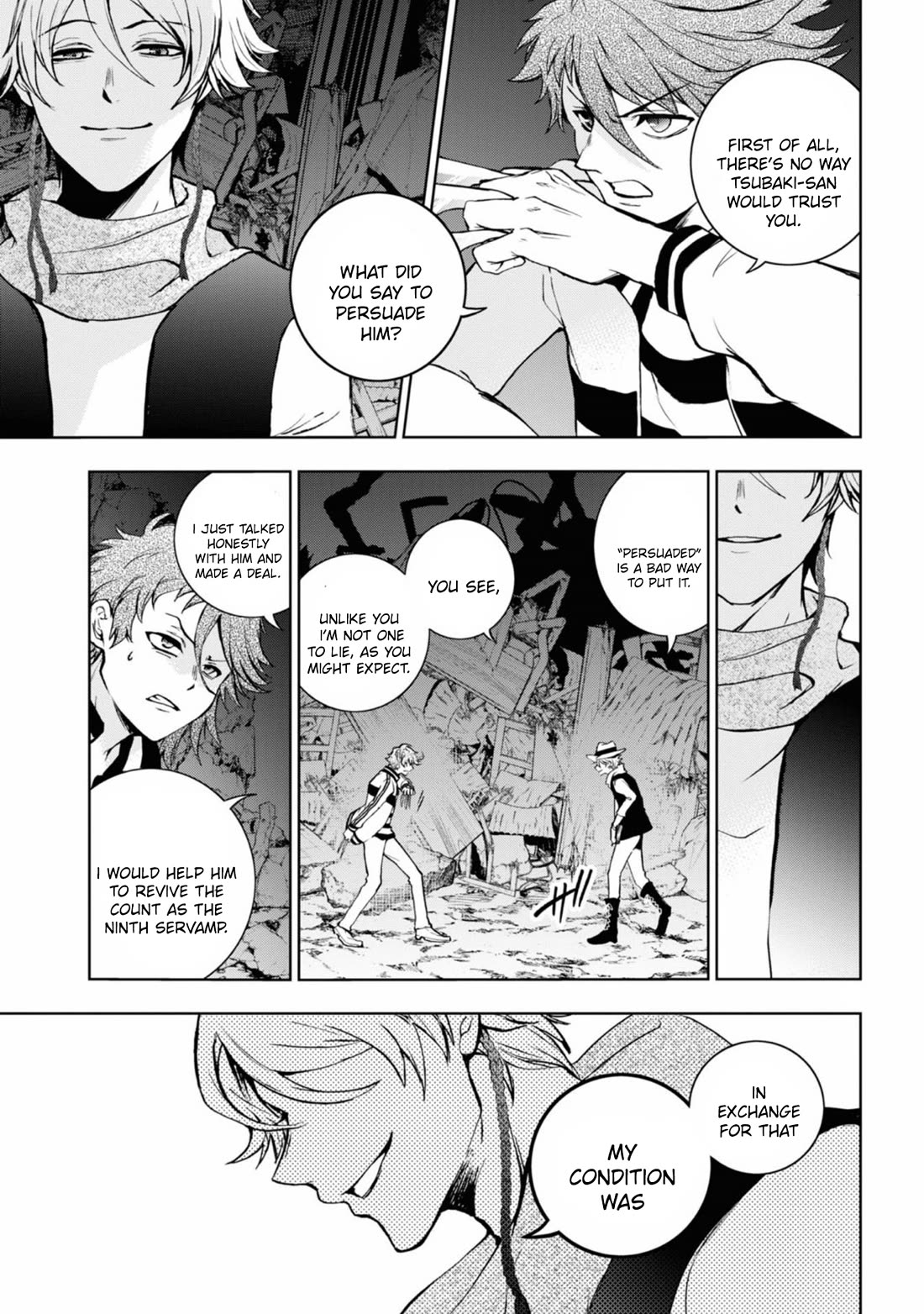 Servamp Chapter 135 page 25 - Chapter 135: Gold, silver and iron