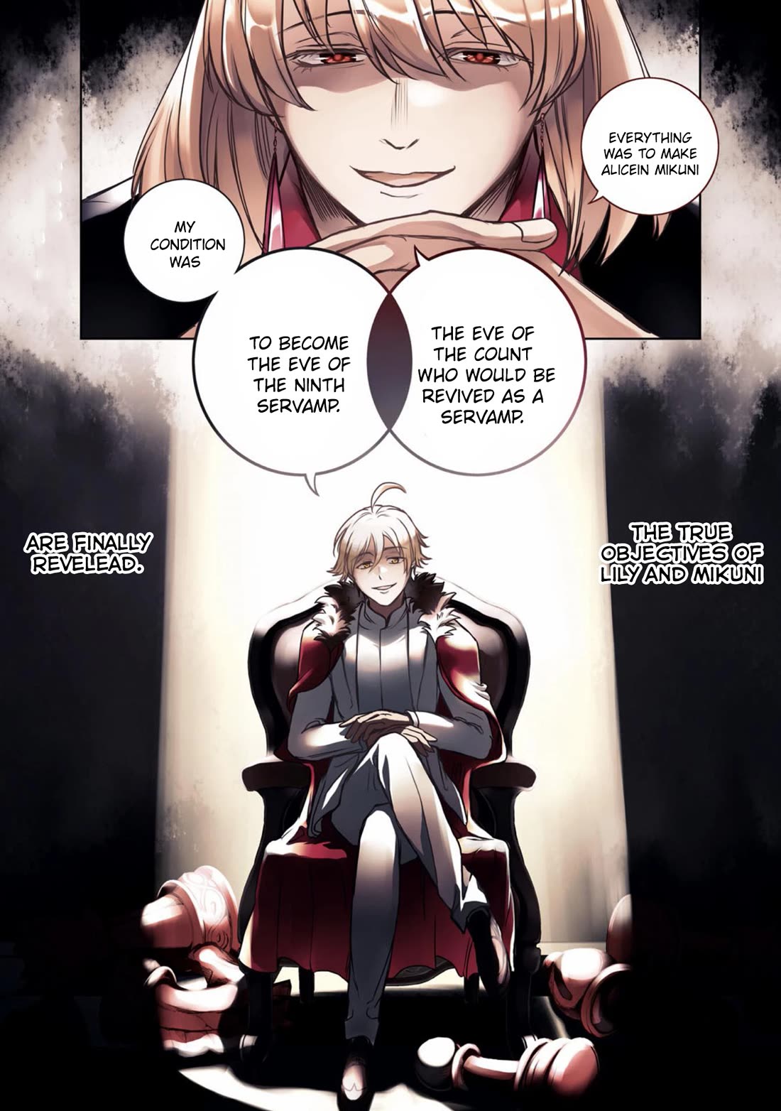 Servamp Chapter 136 page 2 - Chapter 136: The gentle flutter of a butterfly's wings