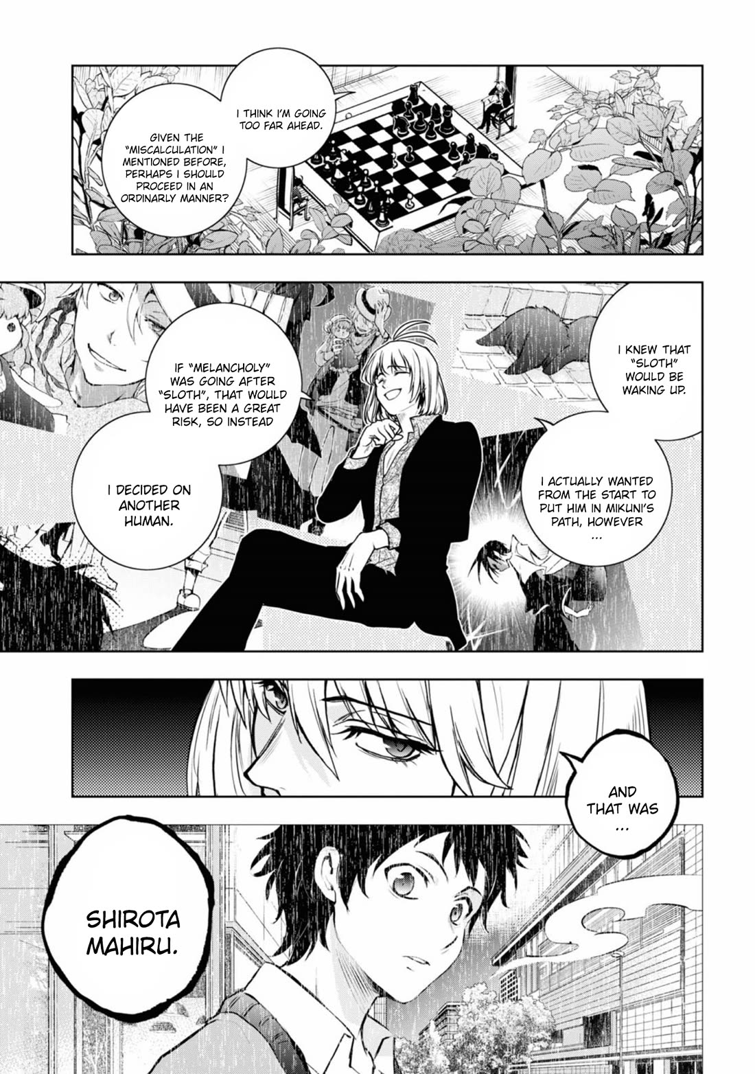 Servamp Chapter 136 page 4 - Chapter 136: The gentle flutter of a butterfly's wings