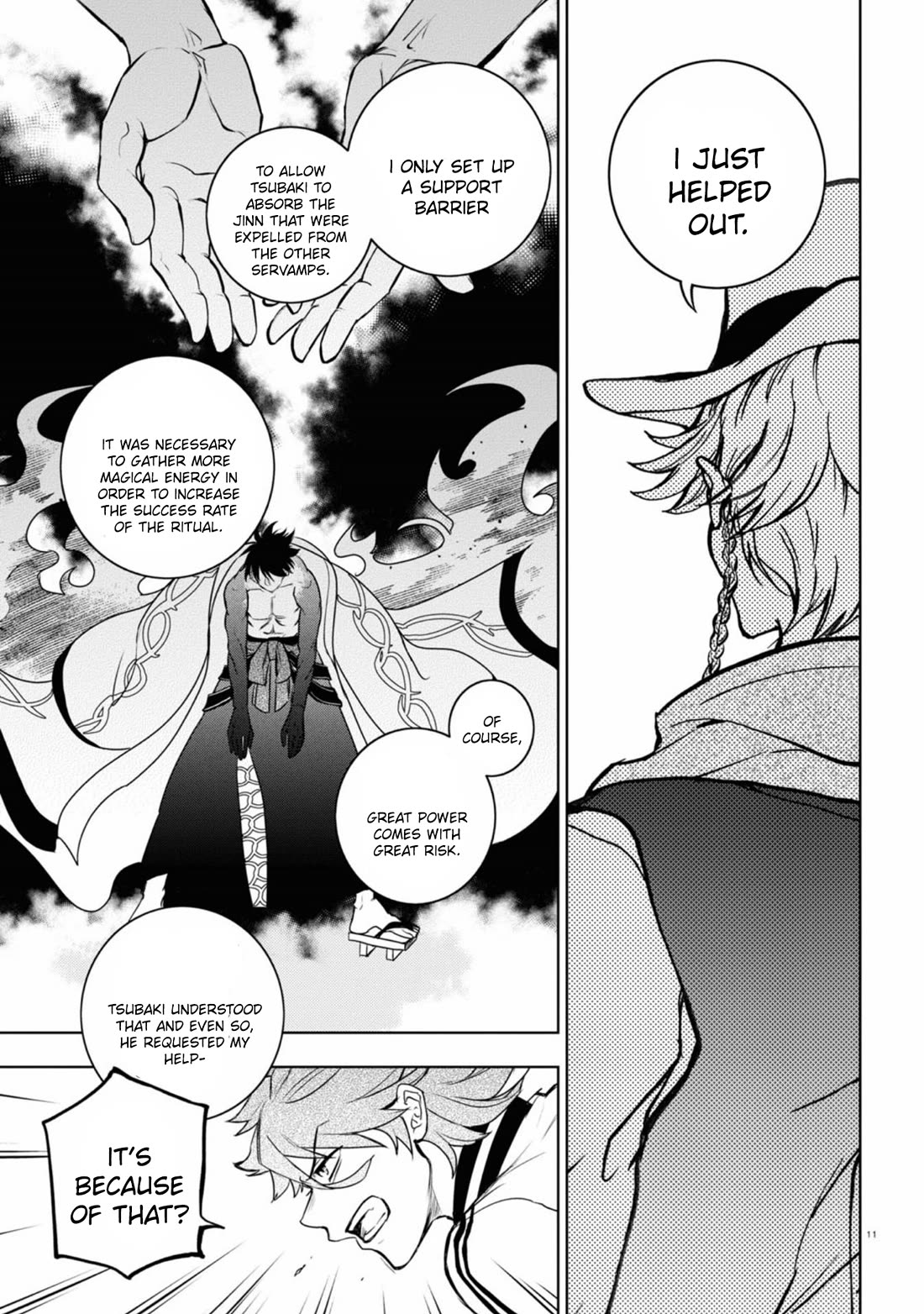 Servamp Chapter 138 page 10 - Chapter 138: The requirements of a hero (part 2)