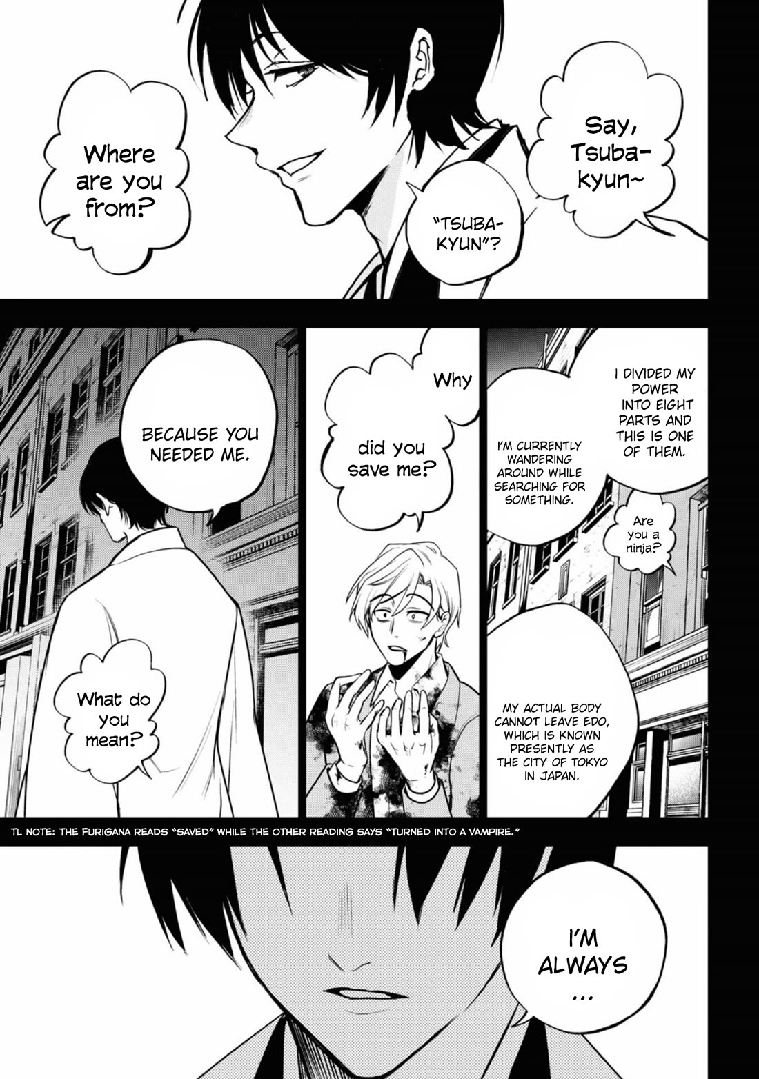 Servamp Chapter 140 page 25 - Chapter 140: To the gentle ones who didn't draw their swords