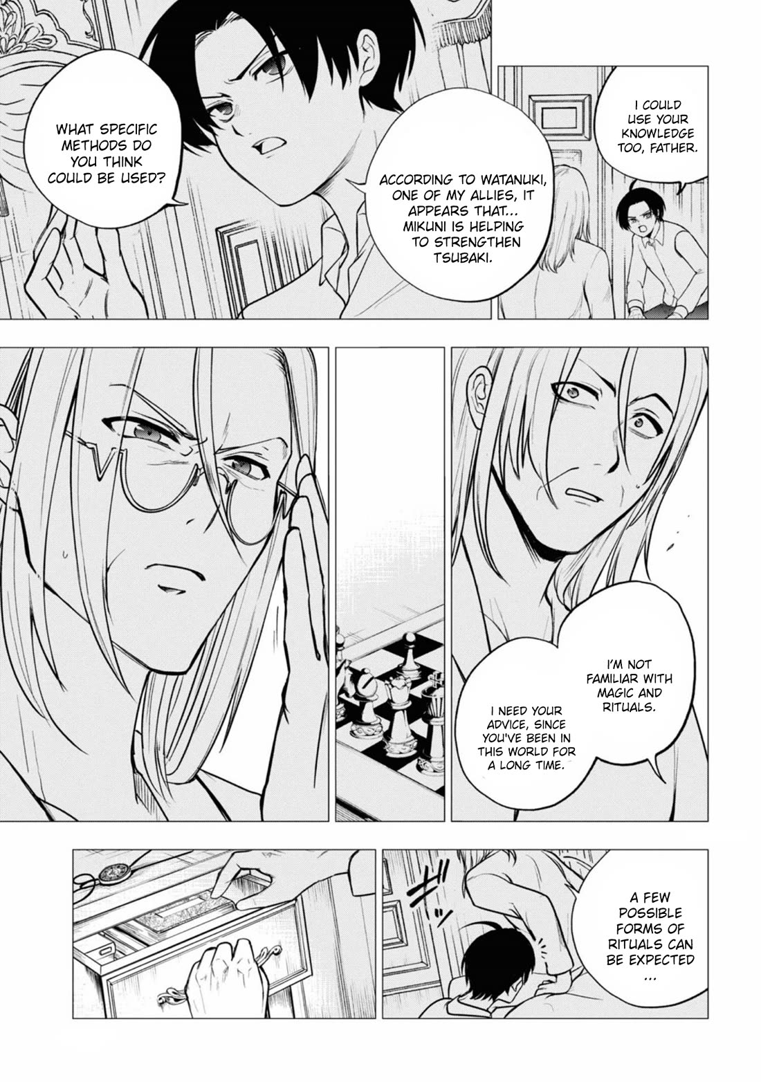 Servamp Chapter 140 page 34 - Chapter 140: To the gentle ones who didn't draw their swords