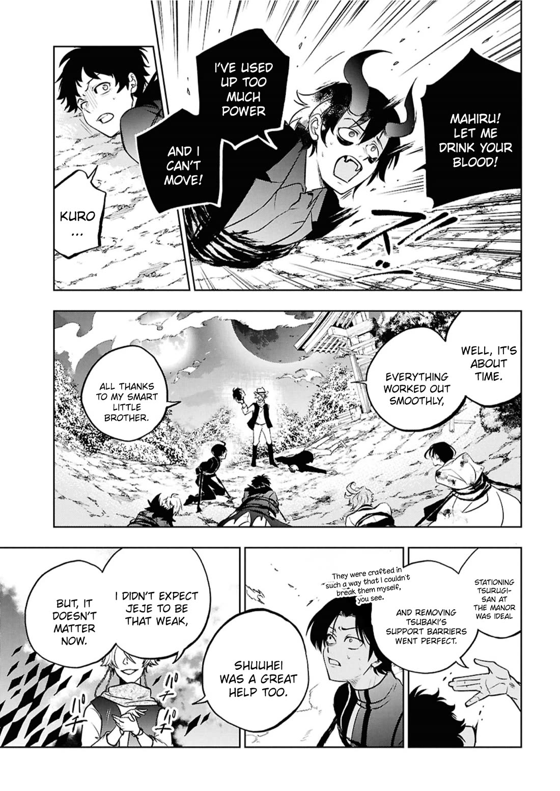 Servamp Chapter 144 page 15 - Chapter 144: Alicein Mikuni-JUDGEMENT