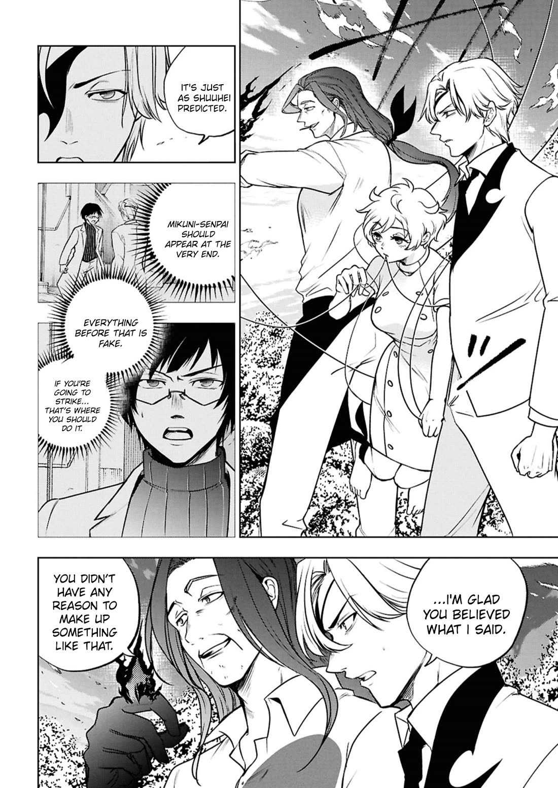 Servamp Chapter 144 page 4 - Chapter 144: Alicein Mikuni-JUDGEMENT