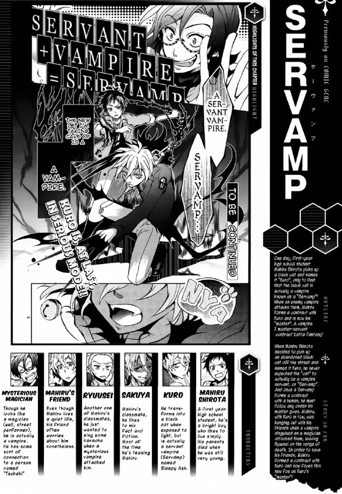Servamp Chapter 2 page 2 - Chapter 2