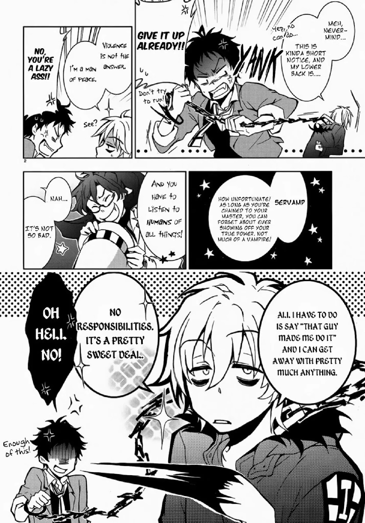 Servamp Chapter 2 page 4 - Chapter 2