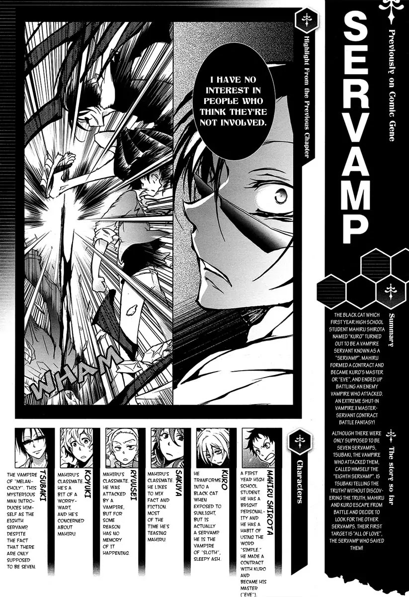 Servamp Chapter 4 page 2 - Chapter 4