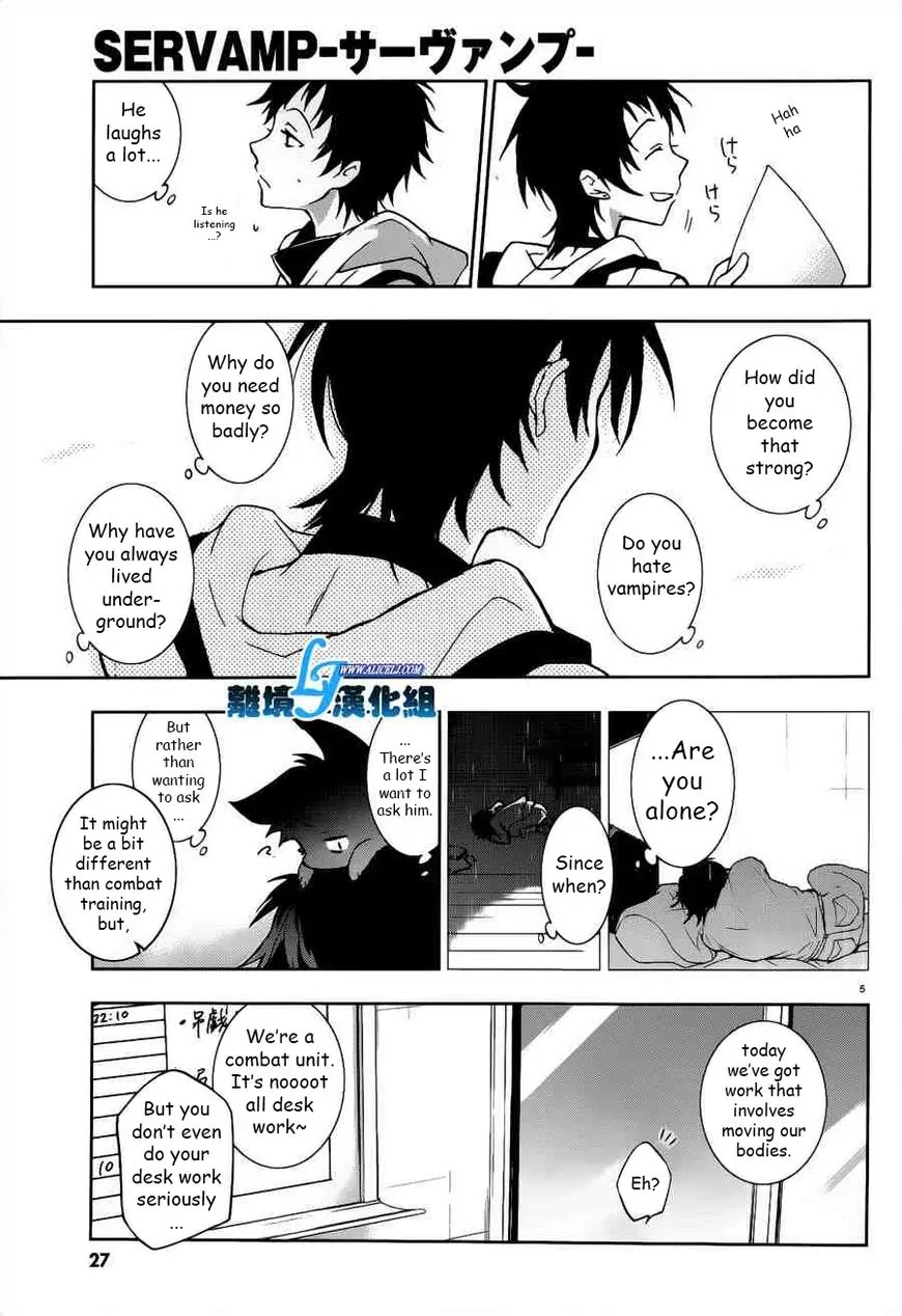 Servamp Chapter 46 page 5 - Chapter 46