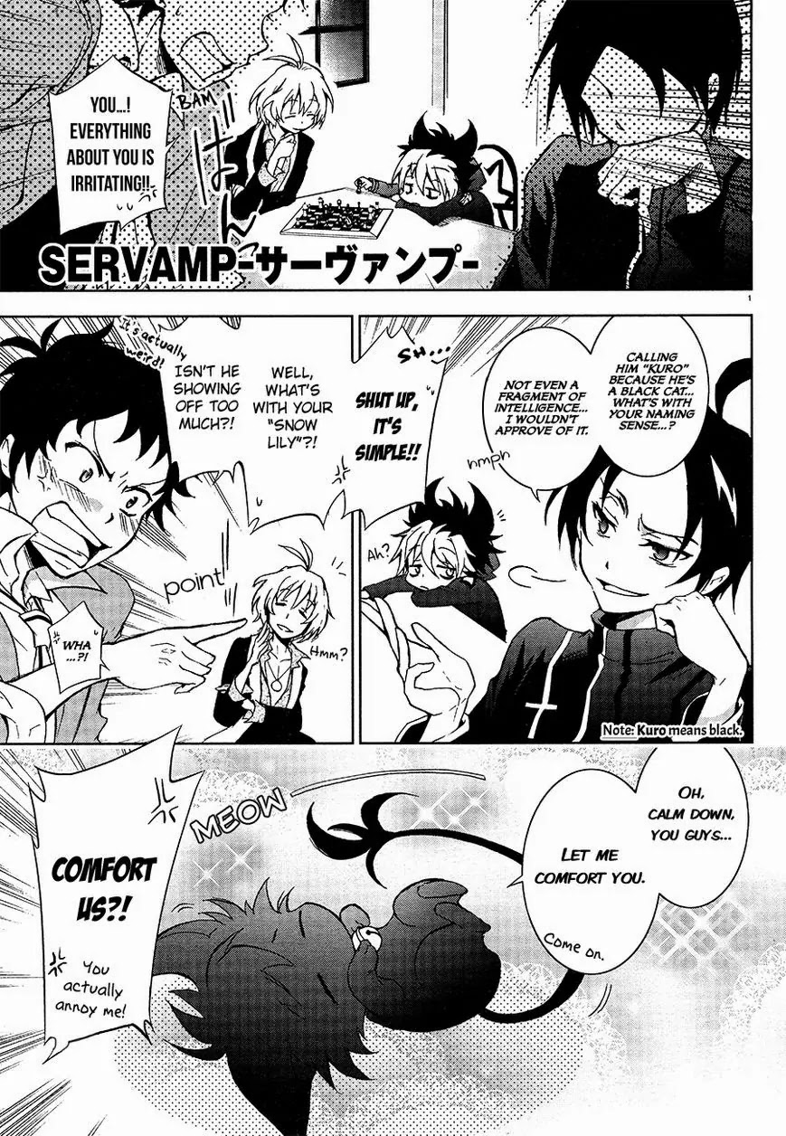 Servamp Chapter 5 page 3 - Chapter 5
