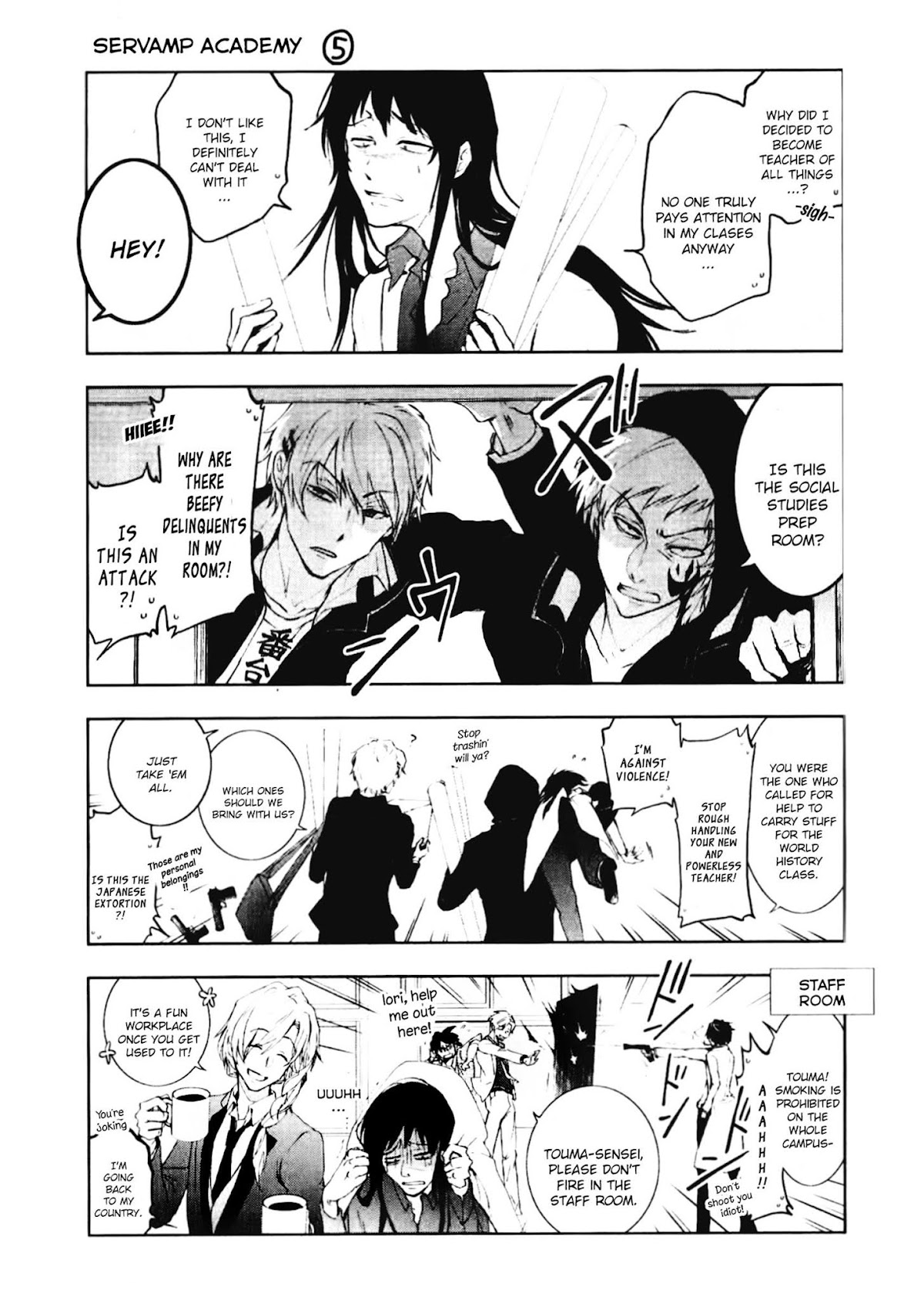 Servamp Chapter 87 page 17 - Chapter 87: if You Are Going to Leave Me Behind...