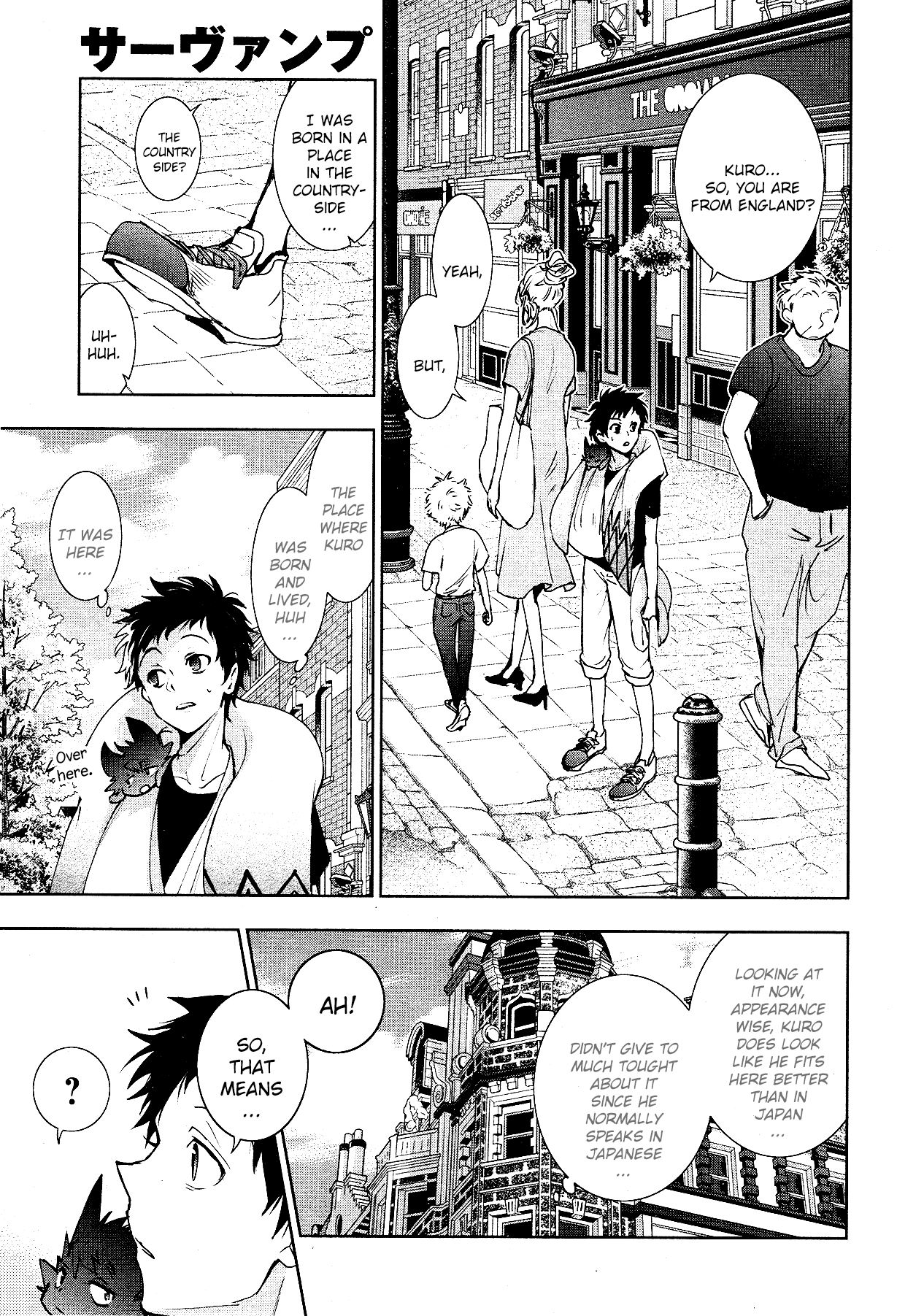 Servamp Chapter 90 page 14 - Chapter 90: The Town He Lived In