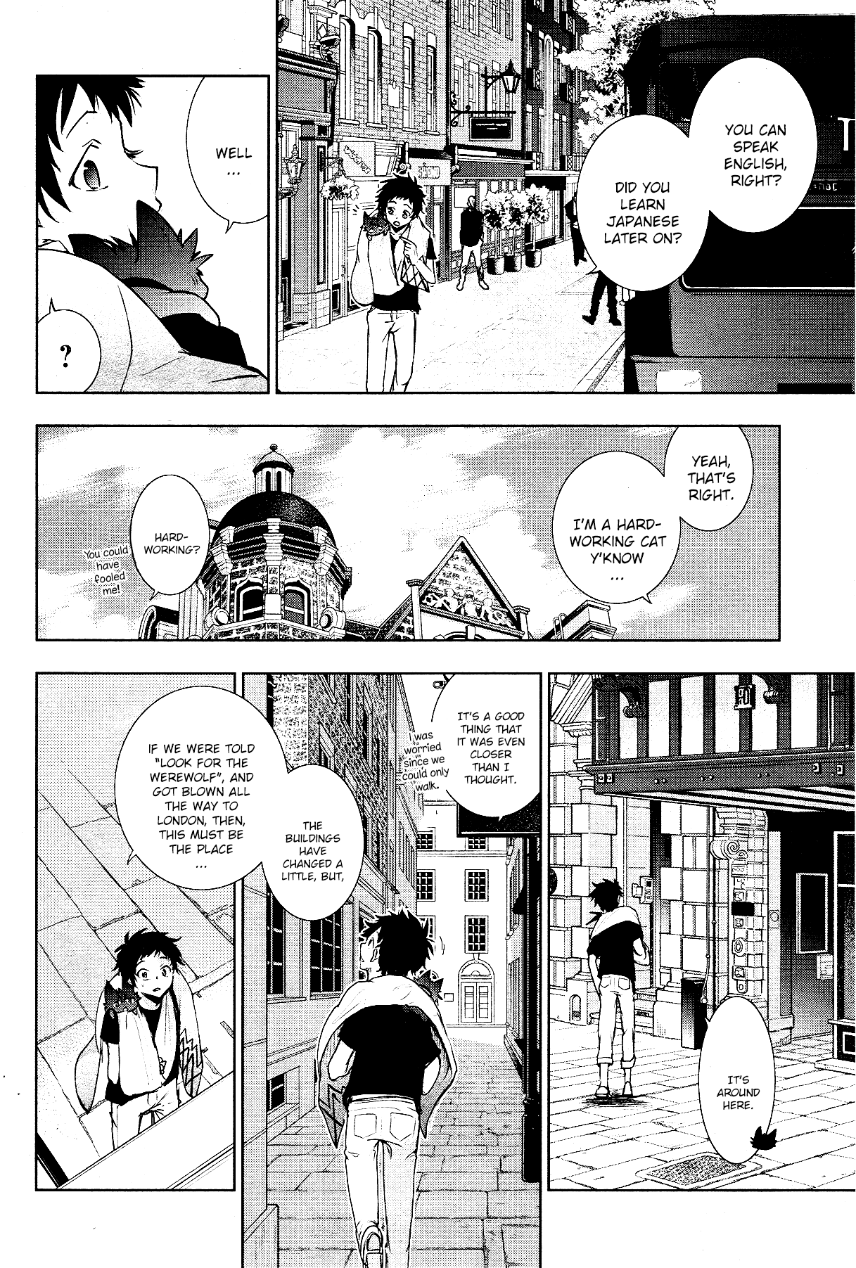 Servamp Chapter 90 page 15 - Chapter 90: The Town He Lived In