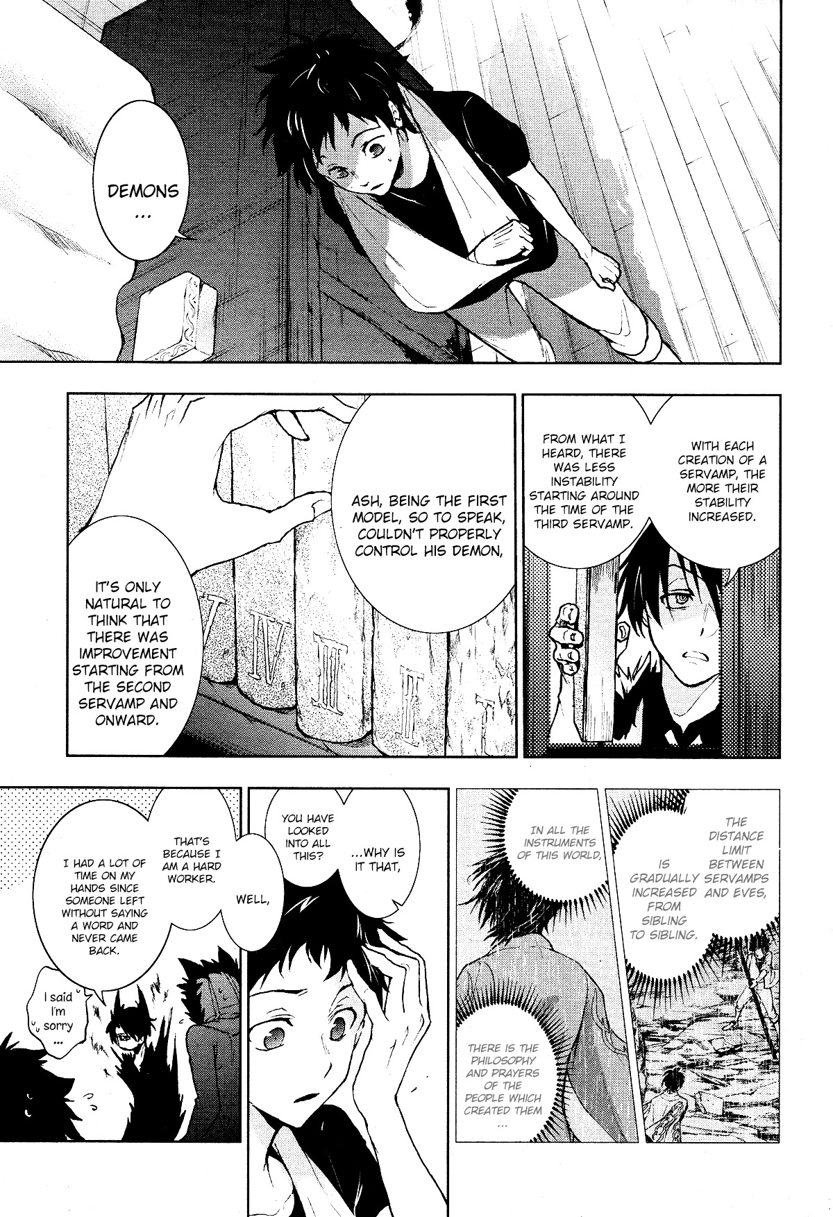 Servamp Chapter 96 page 3 - Chapter 96: One life