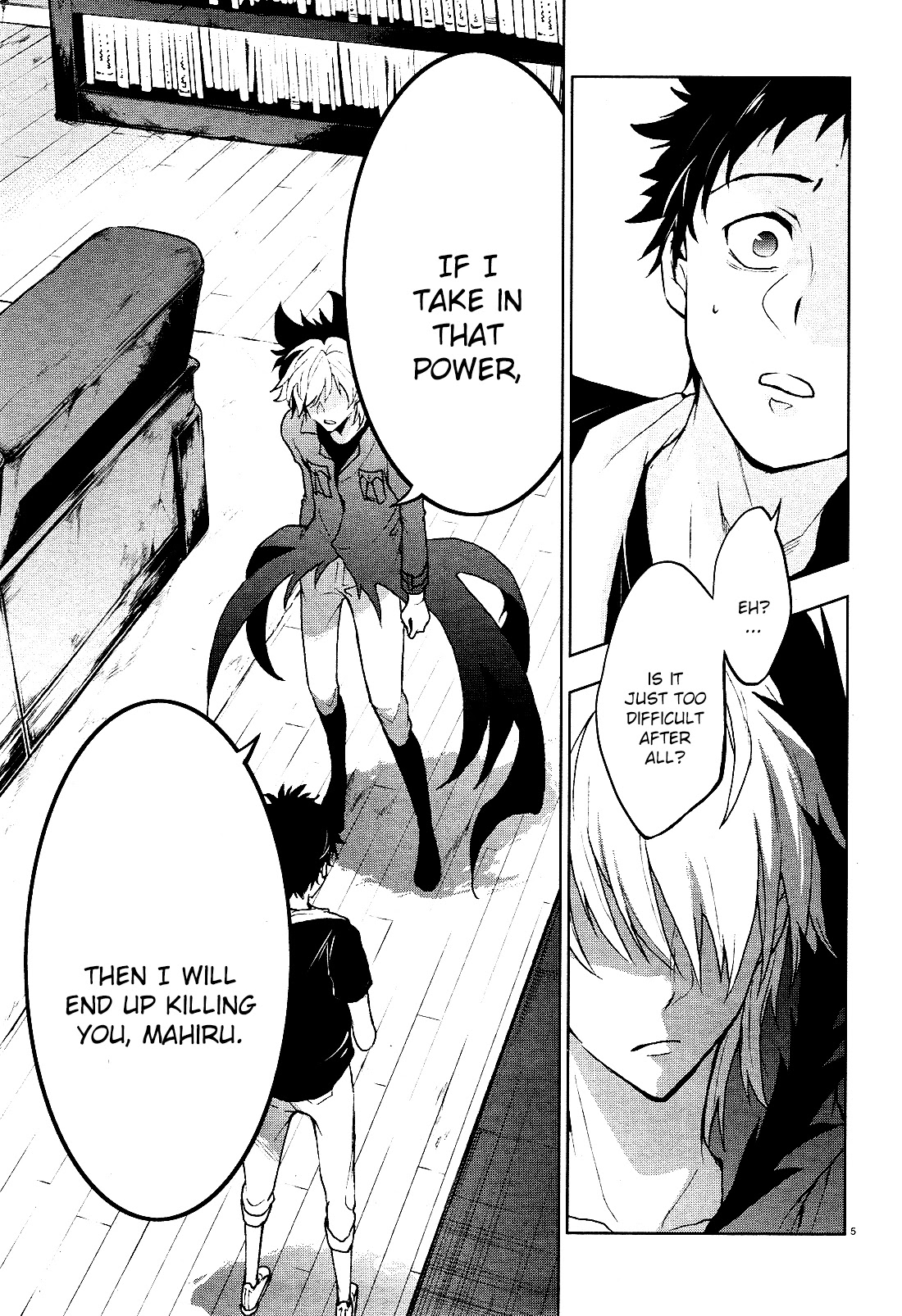 Servamp Chapter 96 page 5 - Chapter 96: One life