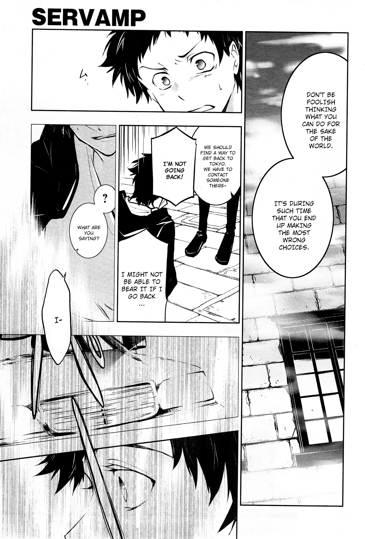Servamp Chapter 97 page 14 - Chapter 97: It has to be me