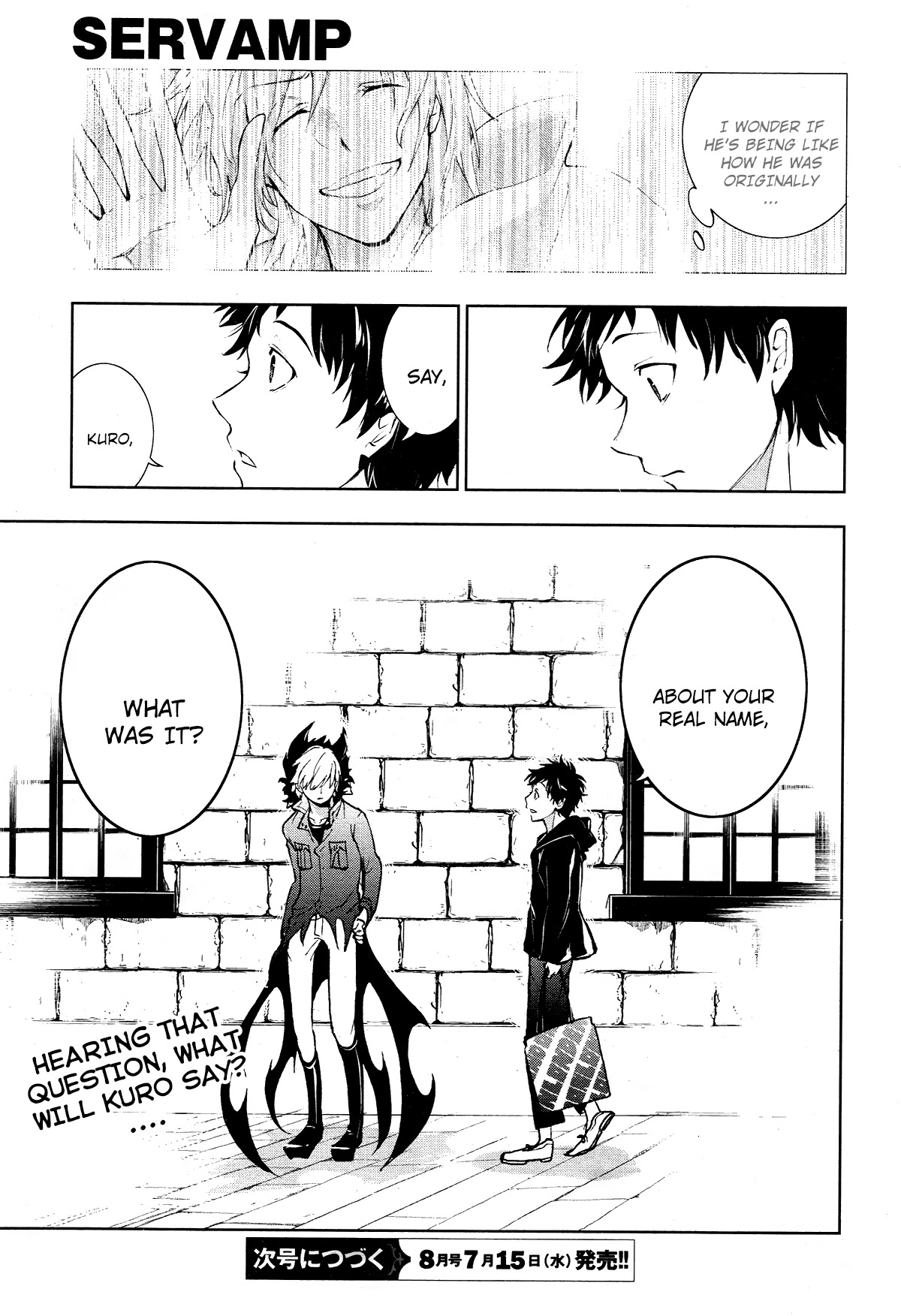 Servamp Chapter 97 page 21 - Chapter 97: It has to be me