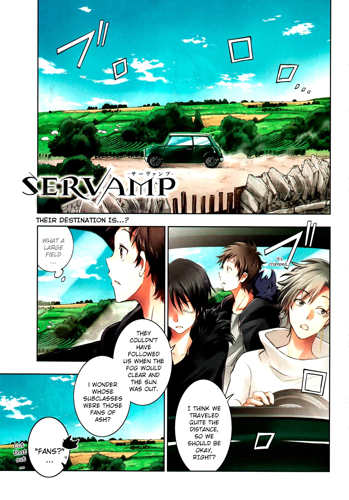 Servamp Chapter 99 page 1 - Chapter 99: Every time I look at the stars