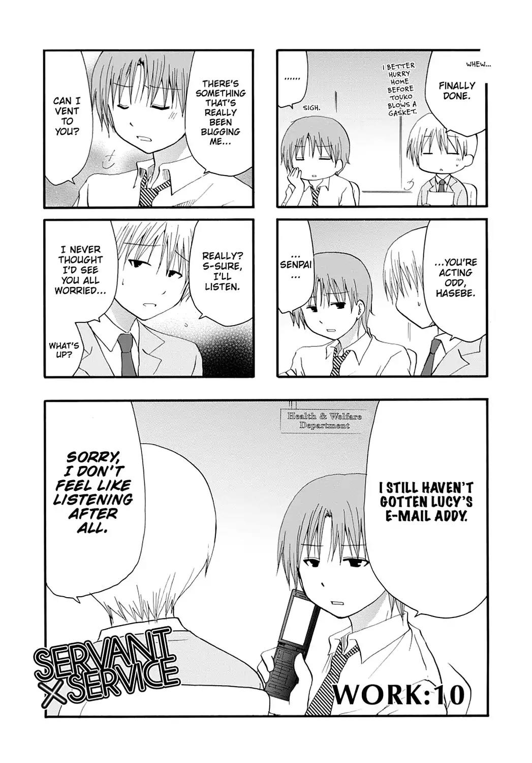 Servant x Service Chapter 10 page 1 - Chapter 10: Vol.1 WORK:10