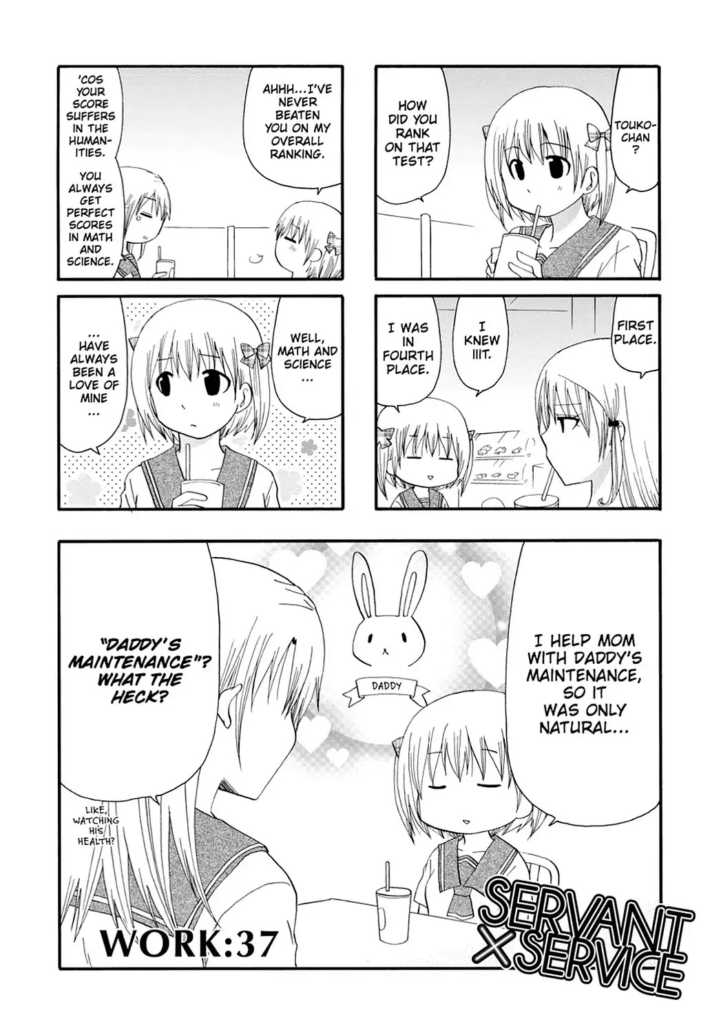 Servant x Service Chapter 37 page 1 - Chapter 37: Vol.2 WORK:37
