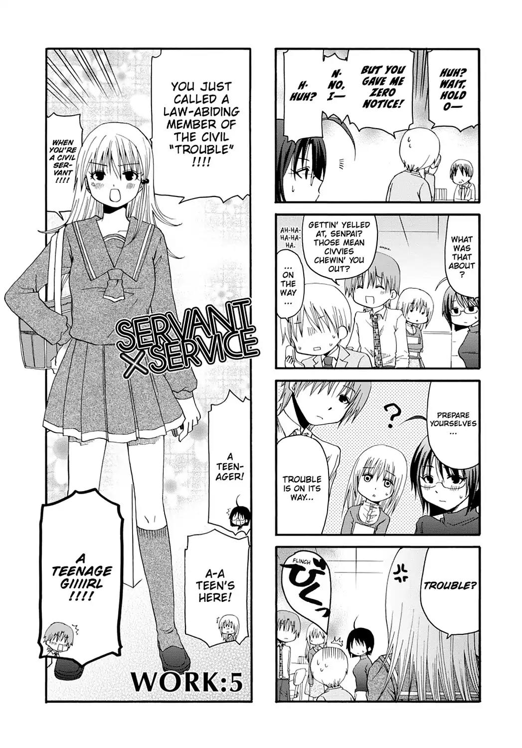 Servant x Service Chapter 5 page 1 - Chapter 5: Vol.1 WORK:5