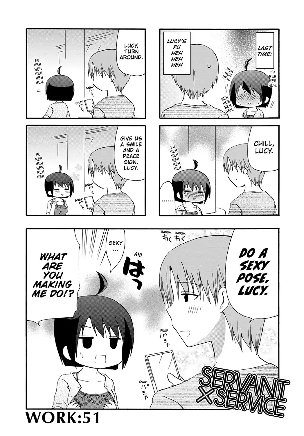 Servant x Service Chapter 51 page 1 - Chapter 51: Vol.3 WORK:51