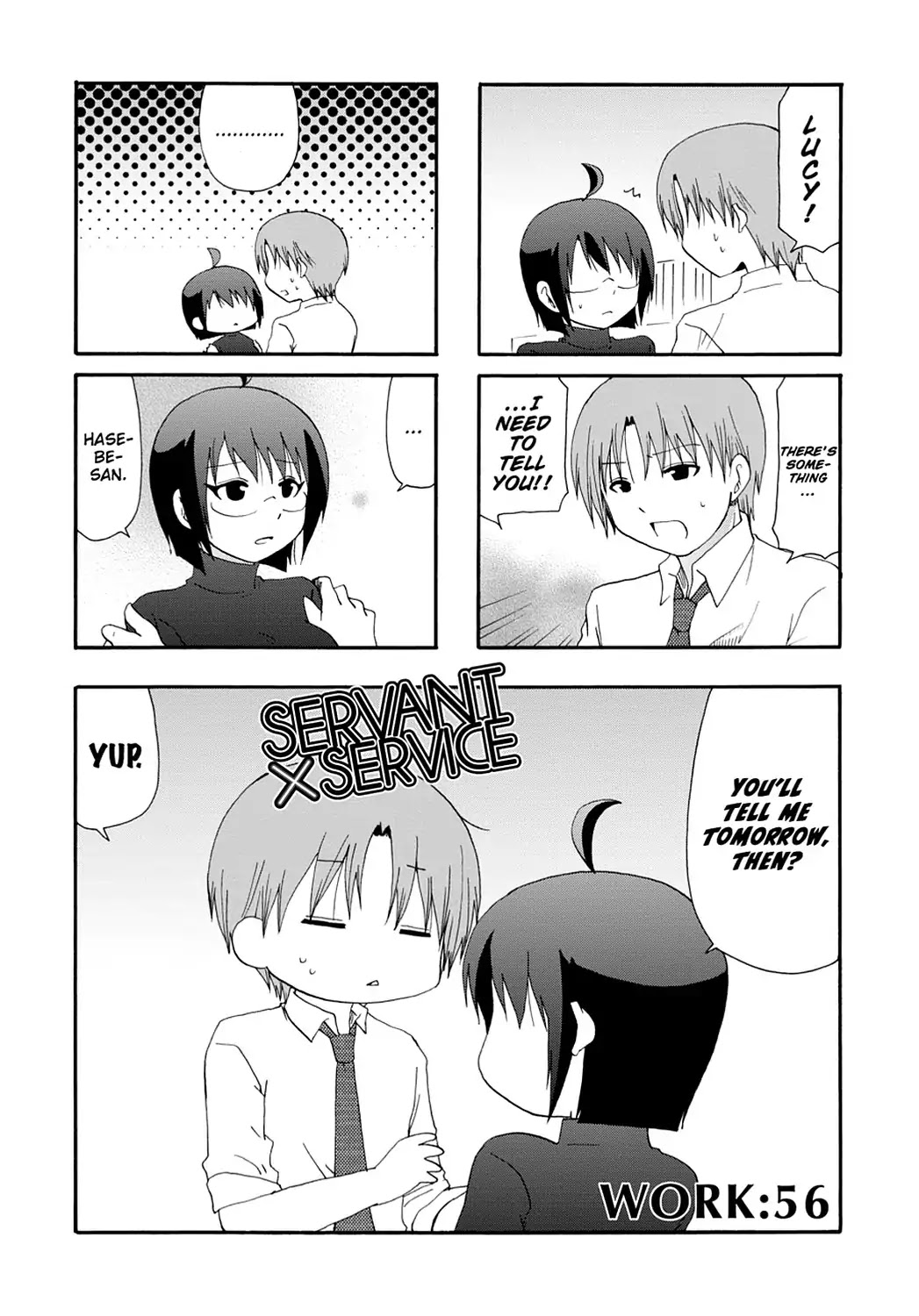 Servant x Service Chapter 56 page 1 - Chapter 56: Vol.3 WORK:56