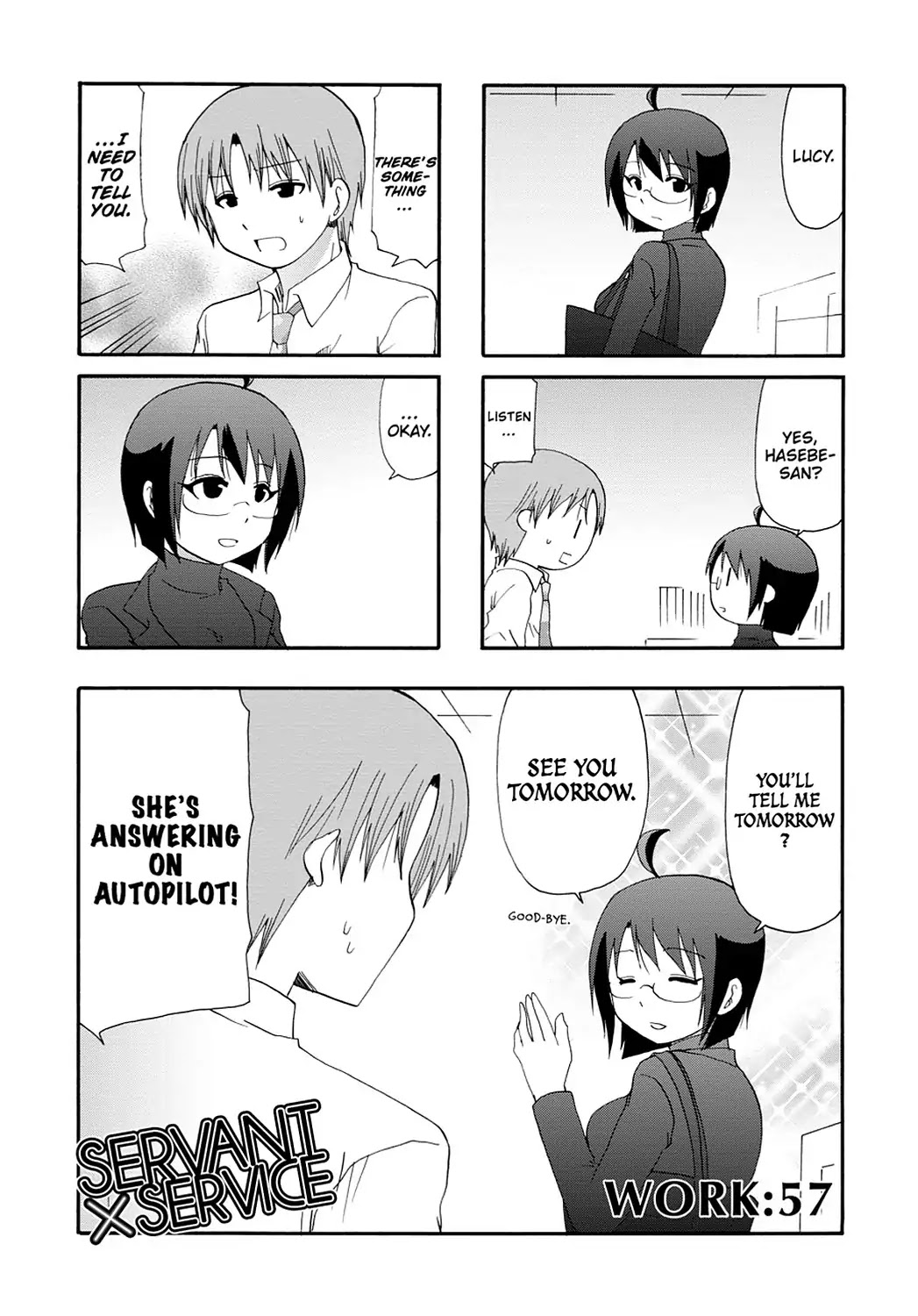 Servant x Service Chapter 57 page 1 - Chapter 57: Vol.3 WORK:57