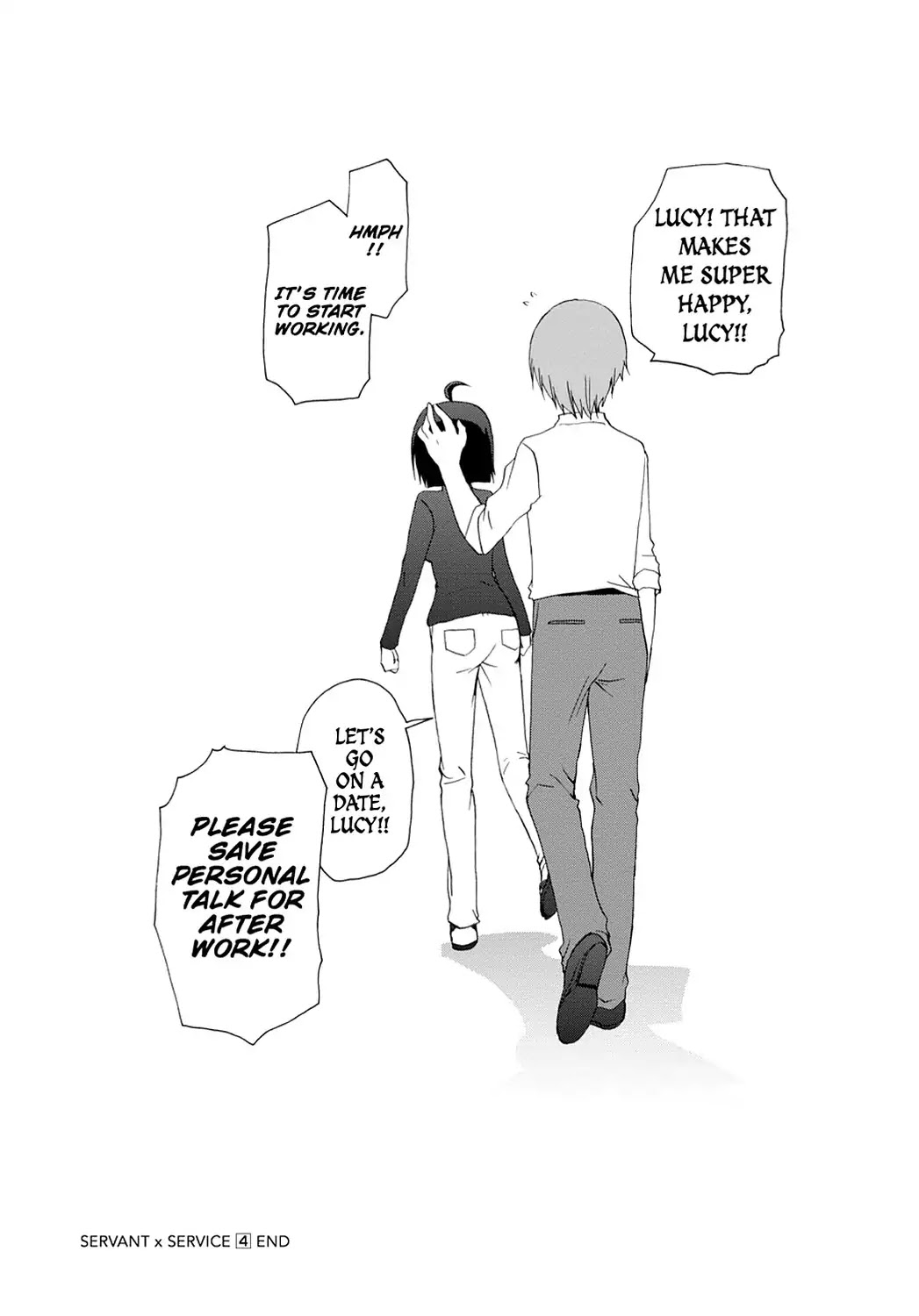 Servant x Service Chapter 75 page 20 - Chapter 75: Vol.4 WORK:75 [END]