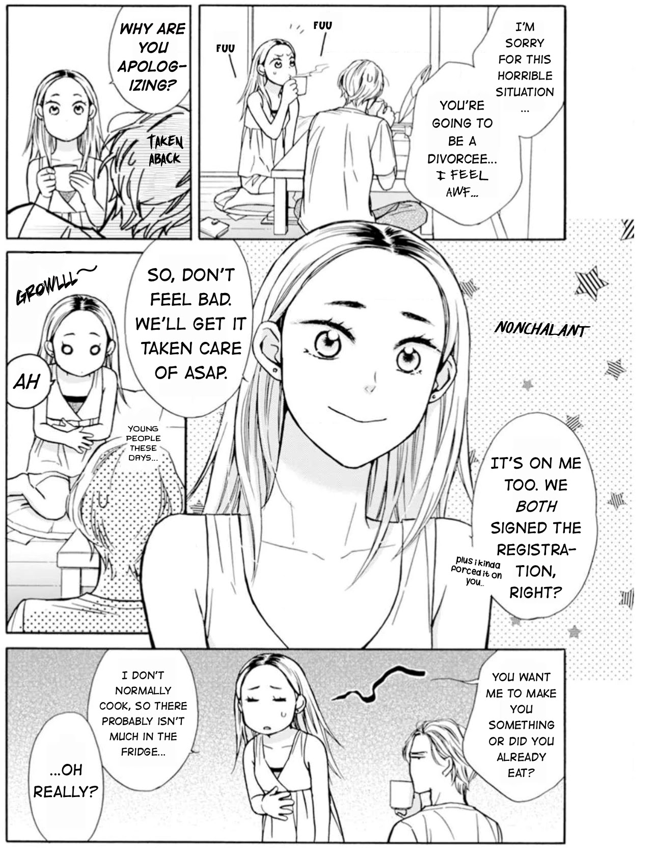 Sesame Salt and Pudding Chapter 1 page 9 - Chapter 1