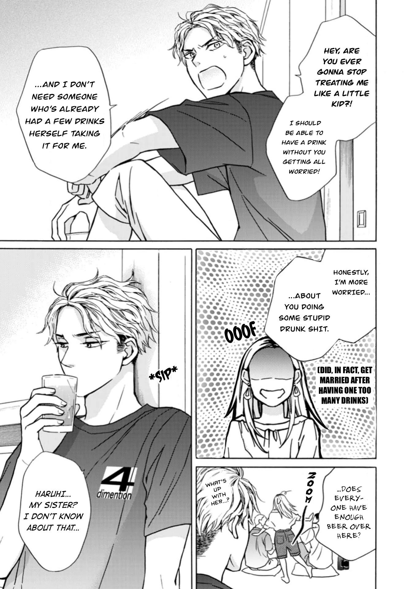 Sesame Salt and Pudding Chapter 8 page 14 - Chapter 8