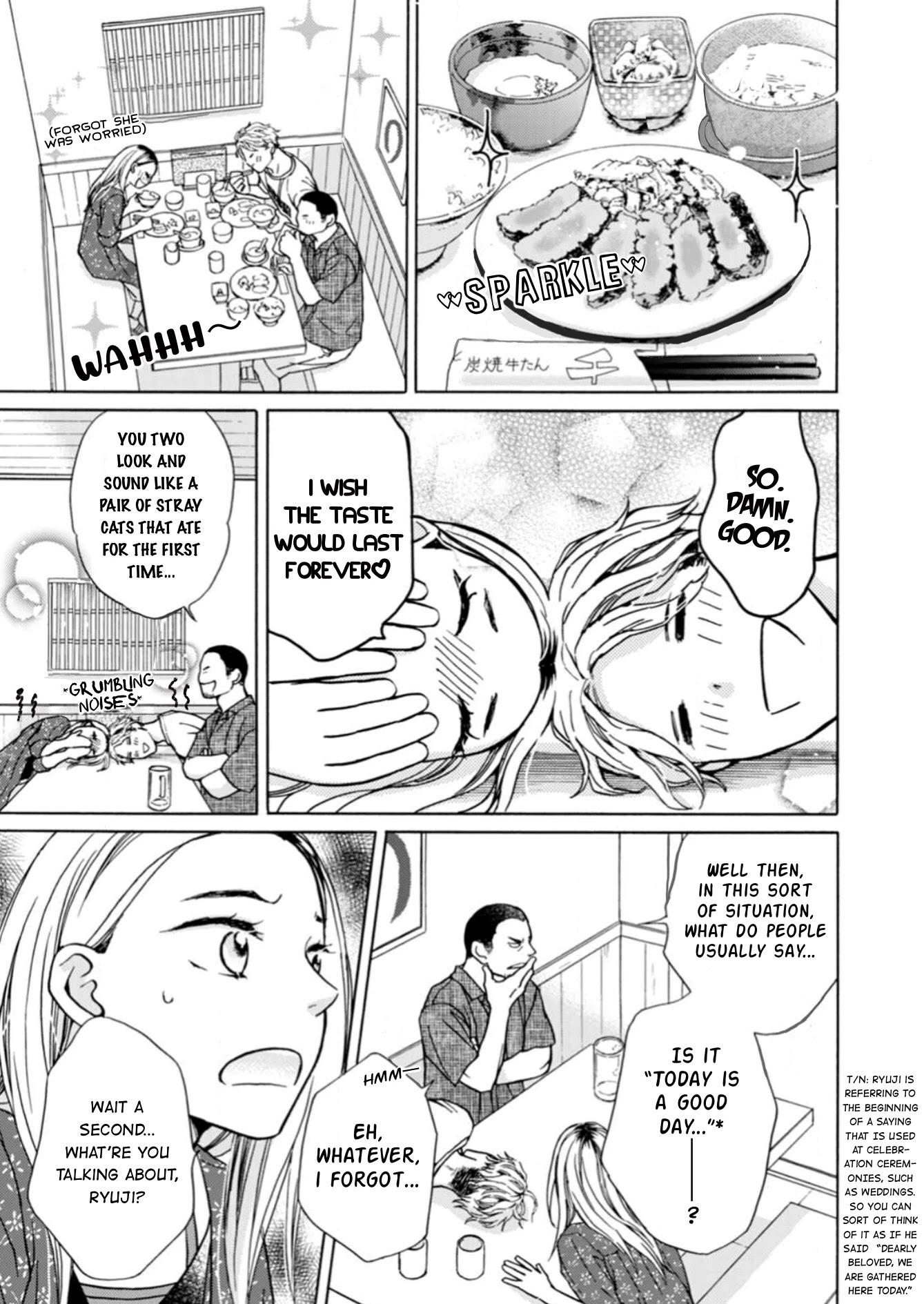 Sesame Salt and Pudding Chapter 8 page 24 - Chapter 8