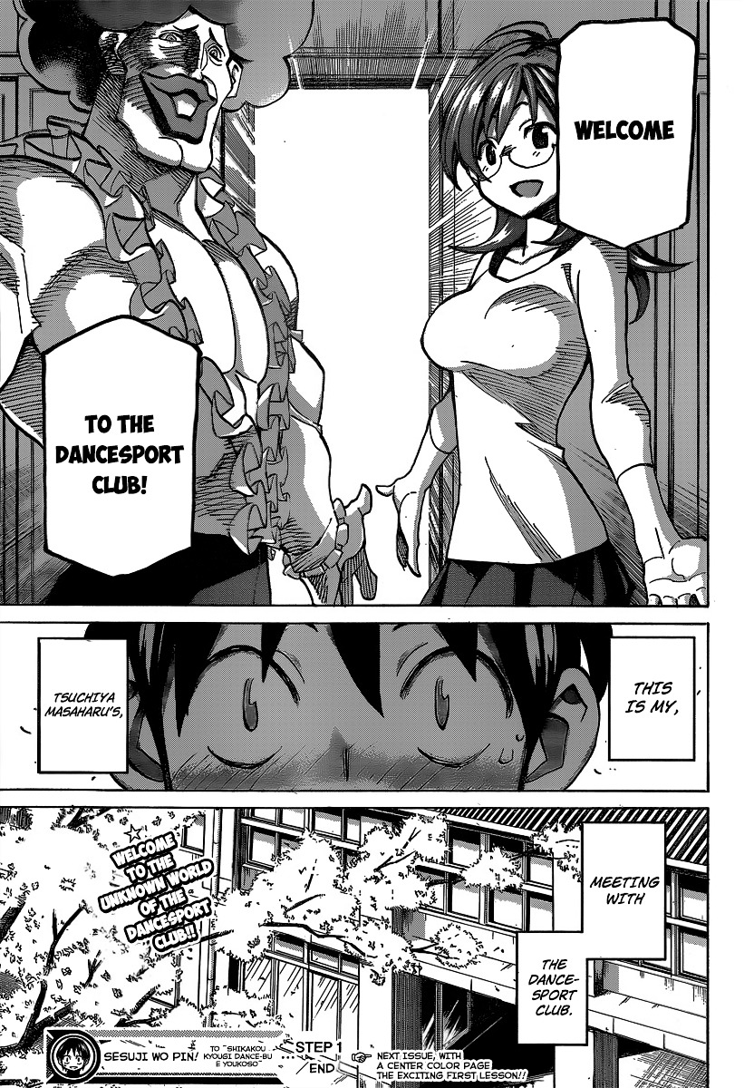 Seshiji o Pin! to - Shikakou Kyougi Dance-bu e Youkoso Chapter 1 page 44 - Chapter 1 : Welcome to the Dancesport Club!