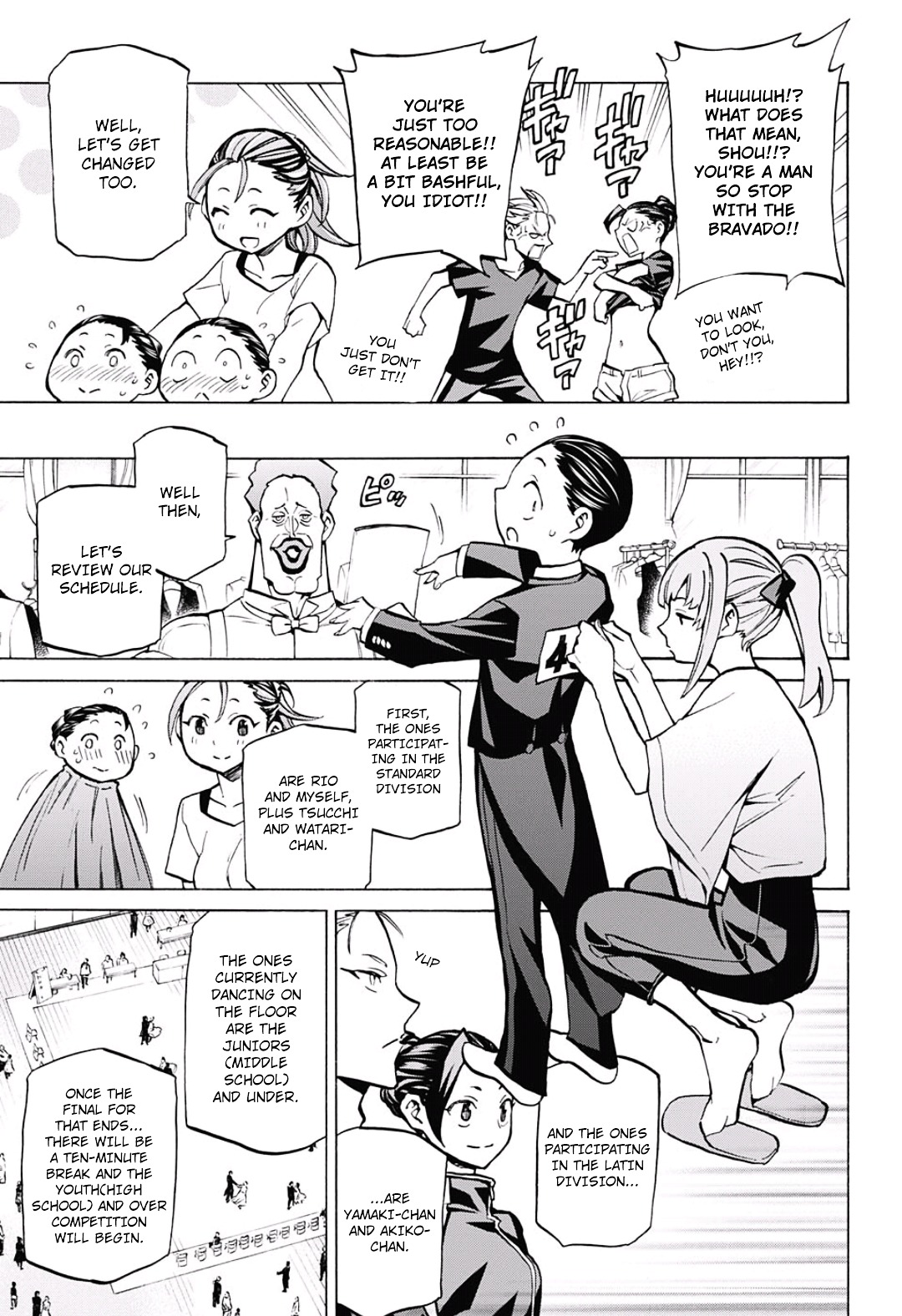 Seshiji o Pin! to - Shikakou Kyougi Dance-bu e Youkoso Chapter 10 page 11 - Chapter 10 : Time for the First Competition!