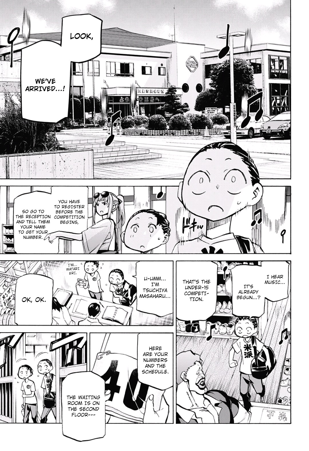 Seshiji o Pin! to - Shikakou Kyougi Dance-bu e Youkoso Chapter 10 page 8 - Chapter 10 : Time for the First Competition!