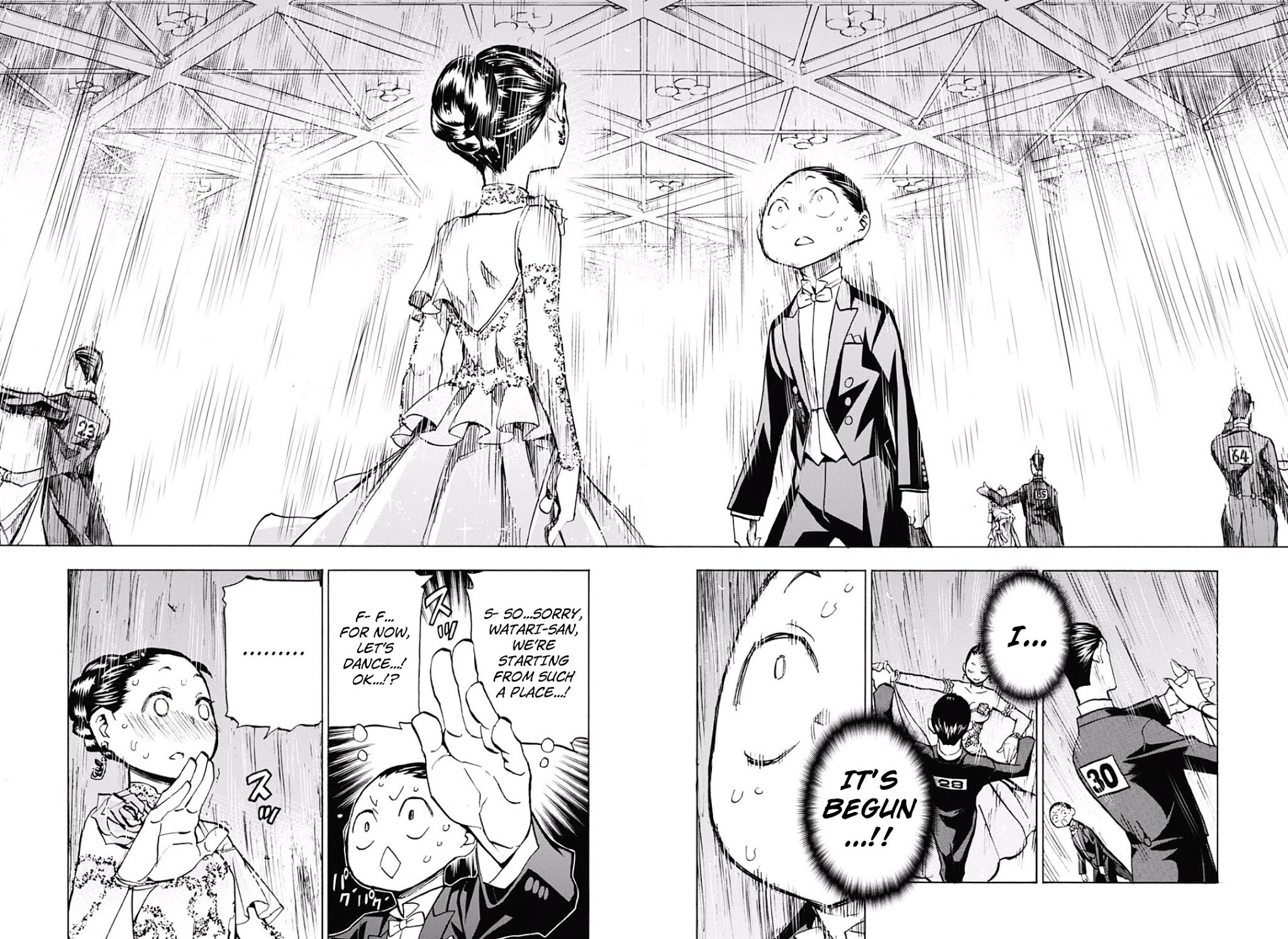 Seshiji o Pin! to - Shikakou Kyougi Dance-bu e Youkoso Chapter 11 page 11 - Chapter 11 : Dance Waltz...!?