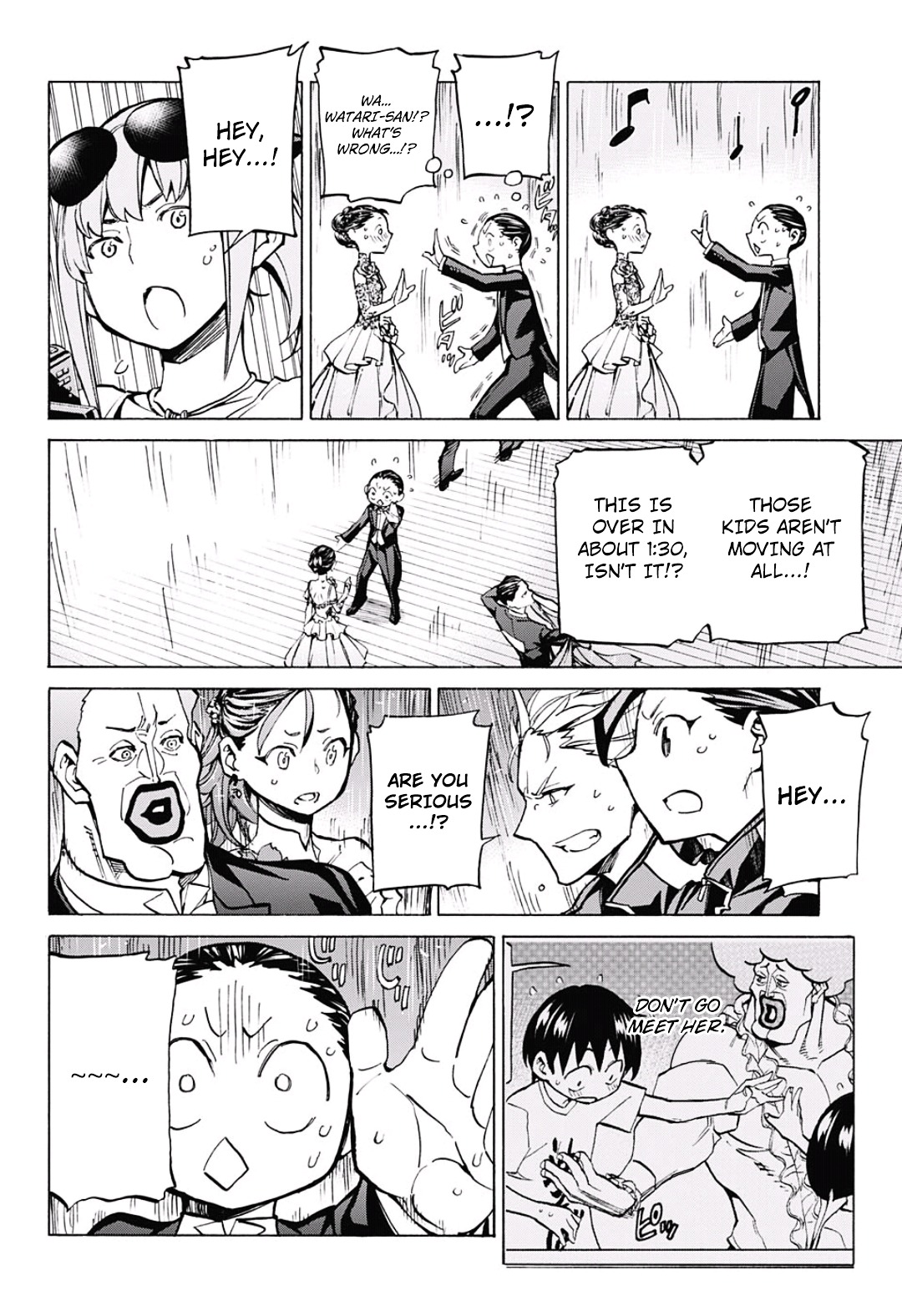 Seshiji o Pin! to - Shikakou Kyougi Dance-bu e Youkoso Chapter 11 page 12 - Chapter 11 : Dance Waltz...!?