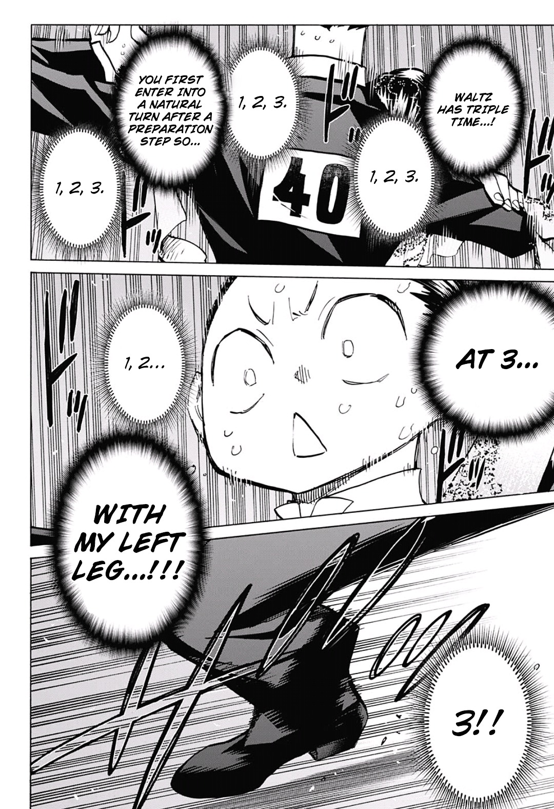 Seshiji o Pin! to - Shikakou Kyougi Dance-bu e Youkoso Chapter 11 page 14 - Chapter 11 : Dance Waltz...!?