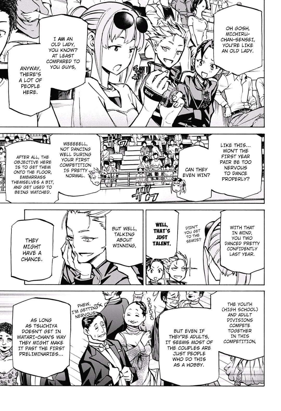 Seshiji o Pin! to - Shikakou Kyougi Dance-bu e Youkoso Chapter 11 page 4 - Chapter 11 : Dance Waltz...!?