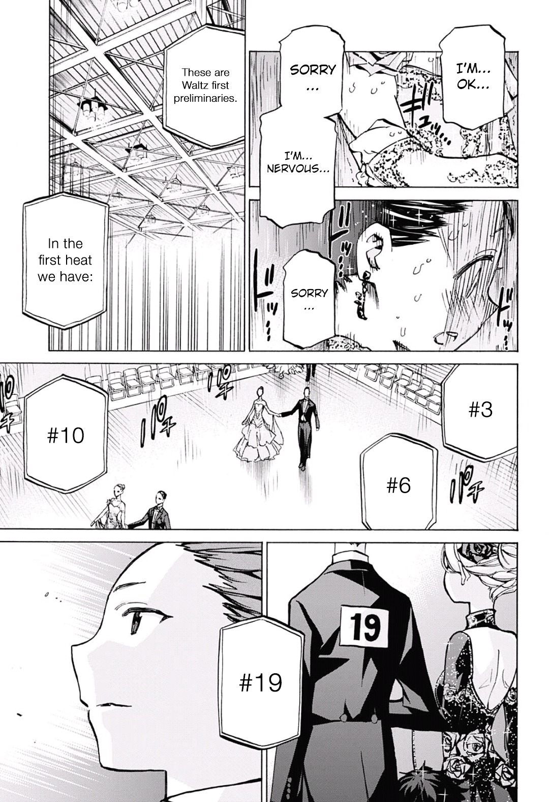 Seshiji o Pin! to - Shikakou Kyougi Dance-bu e Youkoso Chapter 11 page 6 - Chapter 11 : Dance Waltz...!?