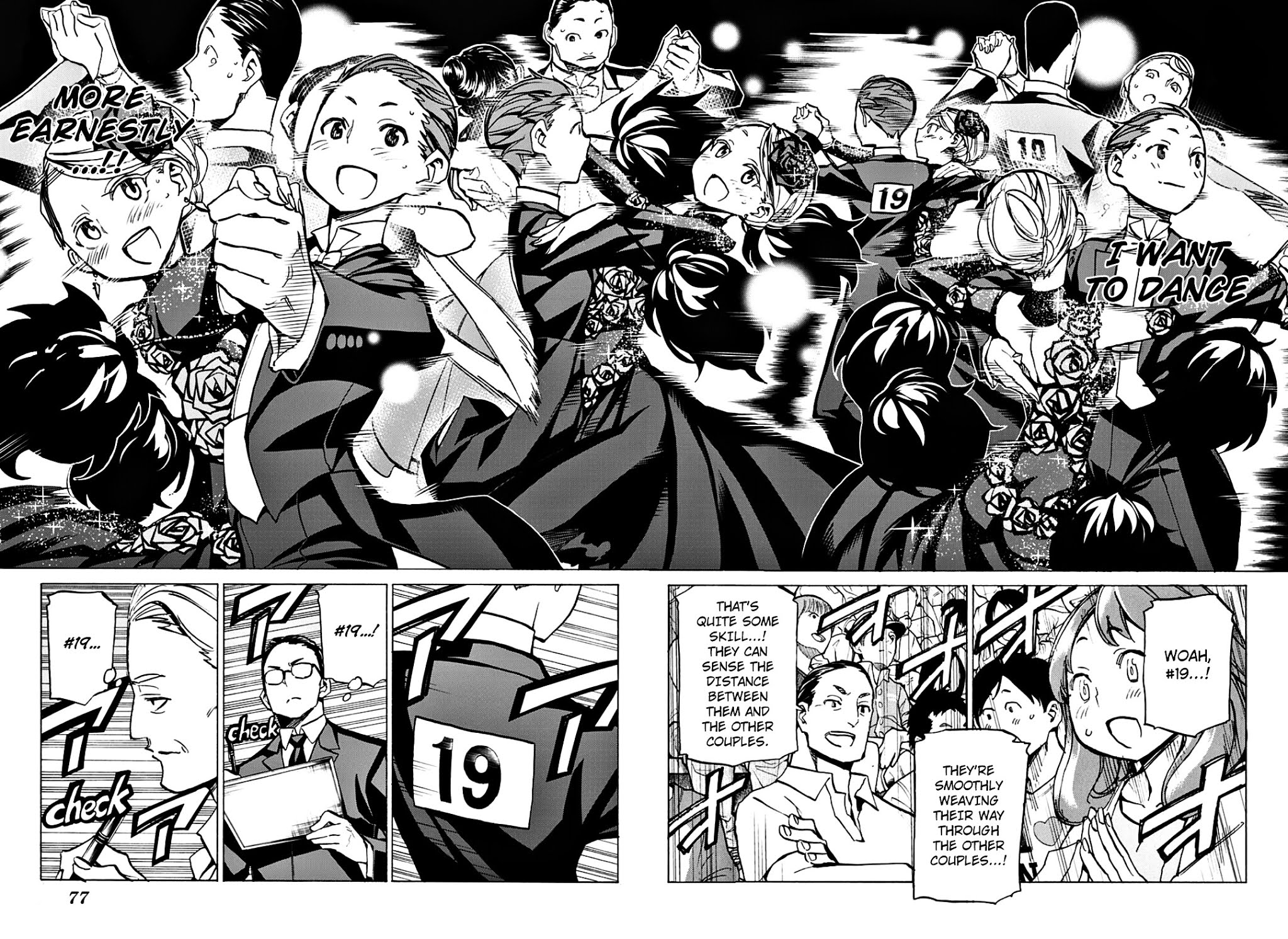 Seshiji o Pin! to - Shikakou Kyougi Dance-bu e Youkoso Chapter 12 page 7 - Chapter 12 : Dance Earnestly