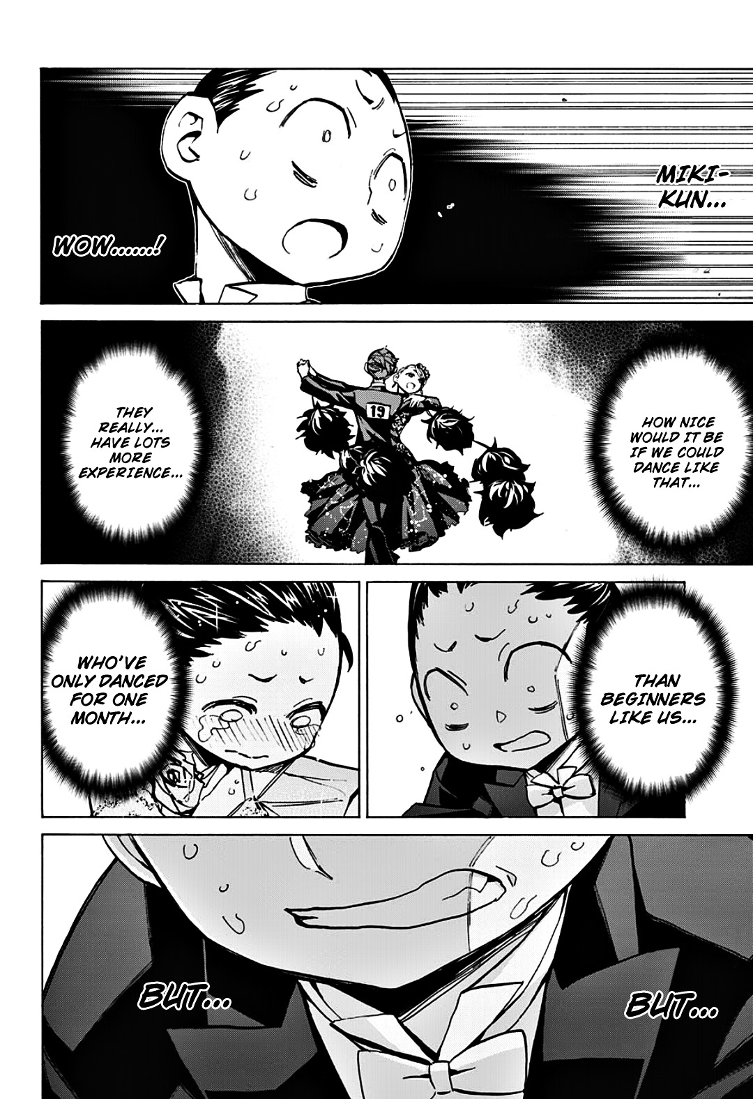 Seshiji o Pin! to - Shikakou Kyougi Dance-bu e Youkoso Chapter 12 page 8 - Chapter 12 : Dance Earnestly