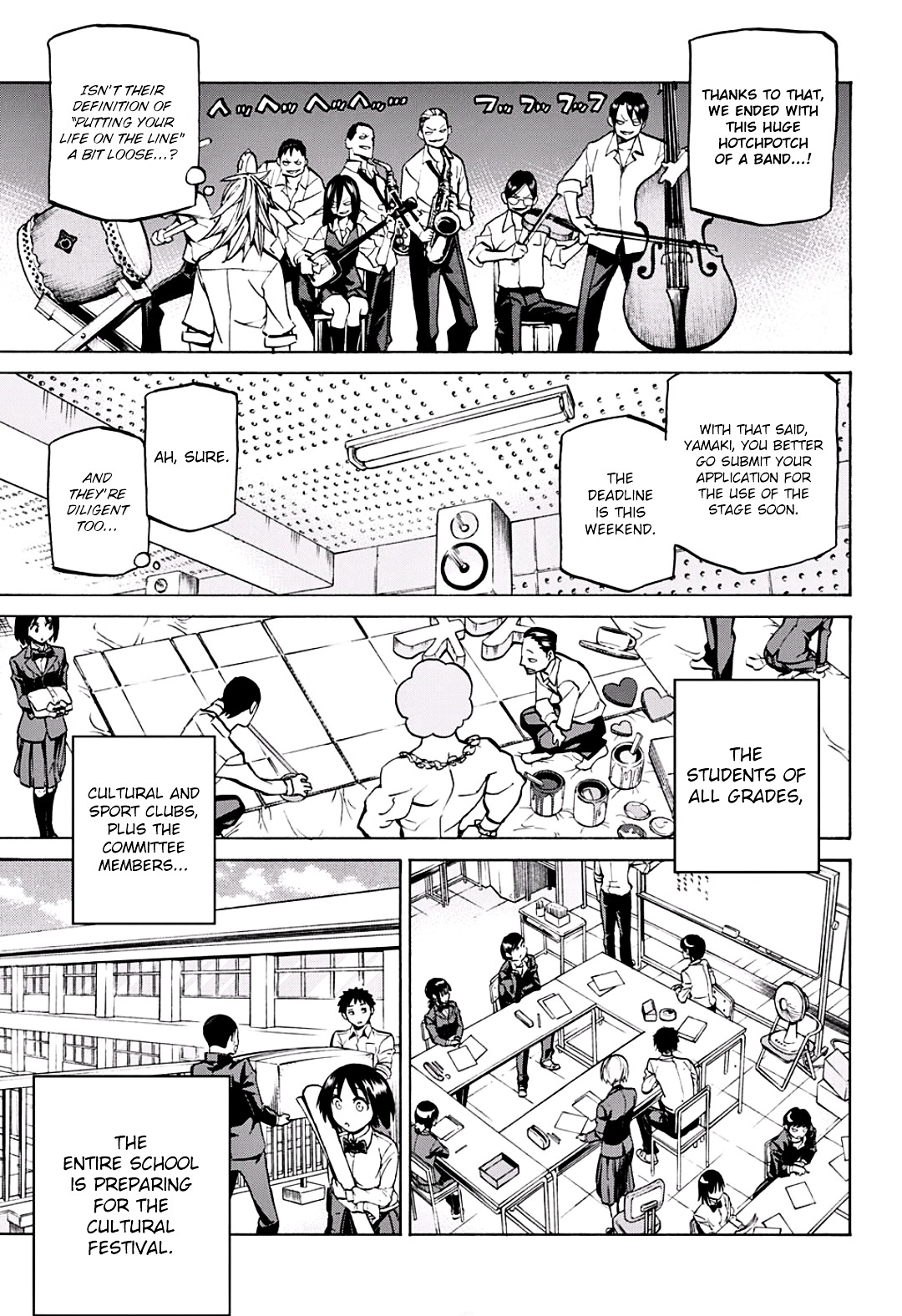 Seshiji o Pin! to - Shikakou Kyougi Dance-bu e Youkoso Chapter 16 page 8 - Chapter 16 : A Fun Dance