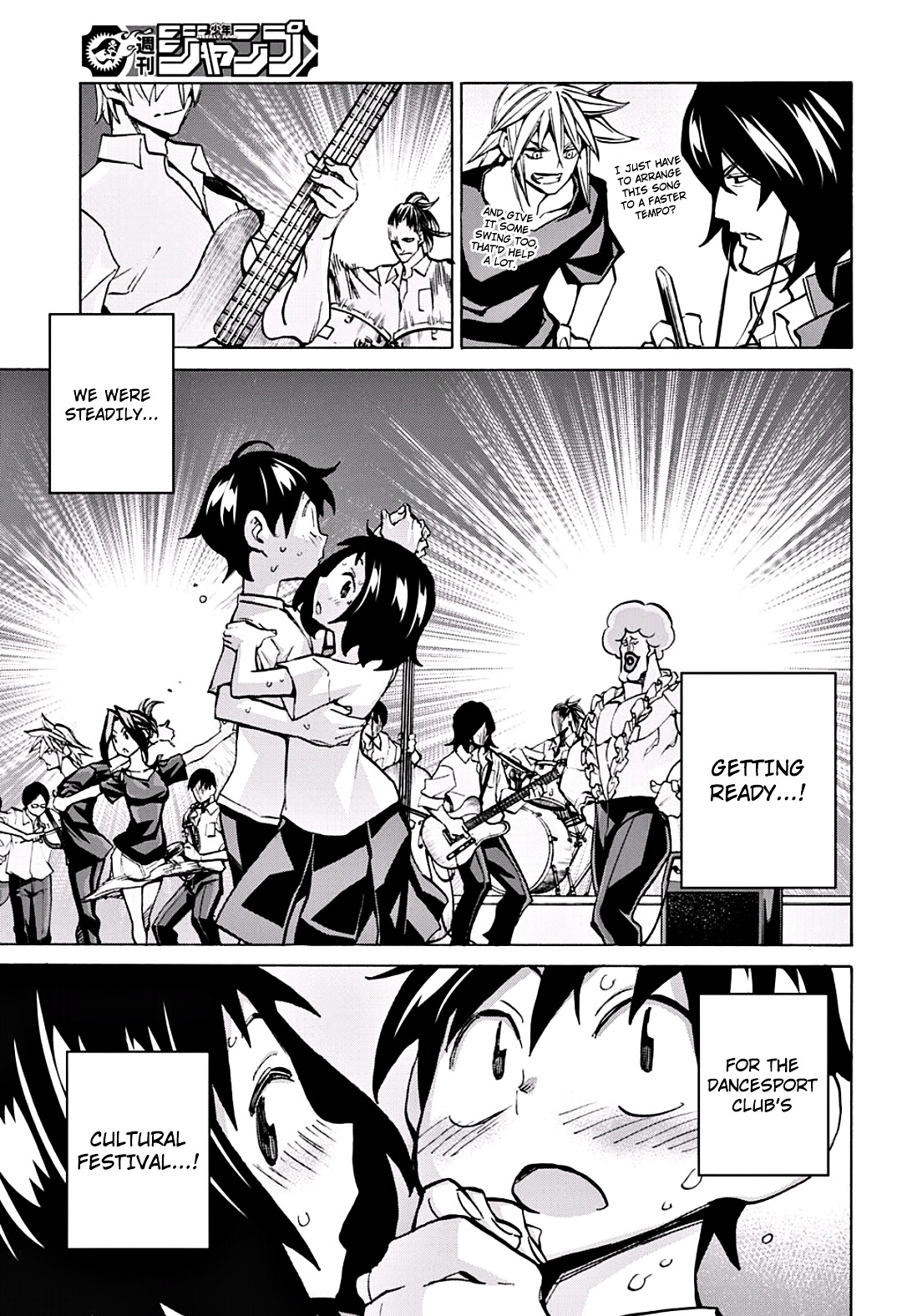 Seshiji o Pin! to - Shikakou Kyougi Dance-bu e Youkoso Chapter 17 page 10 - Chapter 17 : The Night Before the Festival
