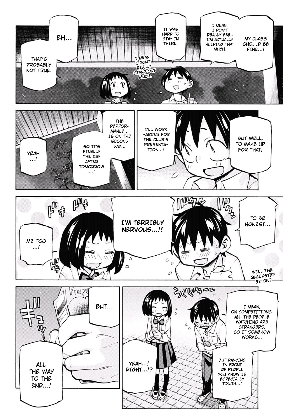 Seshiji o Pin! to - Shikakou Kyougi Dance-bu e Youkoso Chapter 17 page 13 - Chapter 17 : The Night Before the Festival