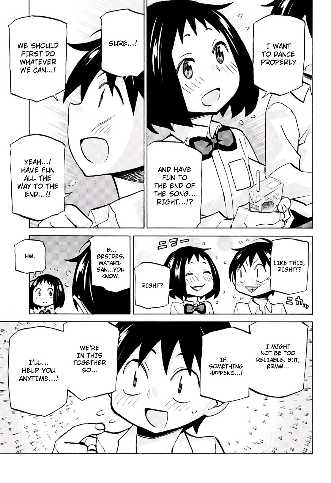 Seshiji o Pin! to - Shikakou Kyougi Dance-bu e Youkoso Chapter 17 page 14 - Chapter 17 : The Night Before the Festival