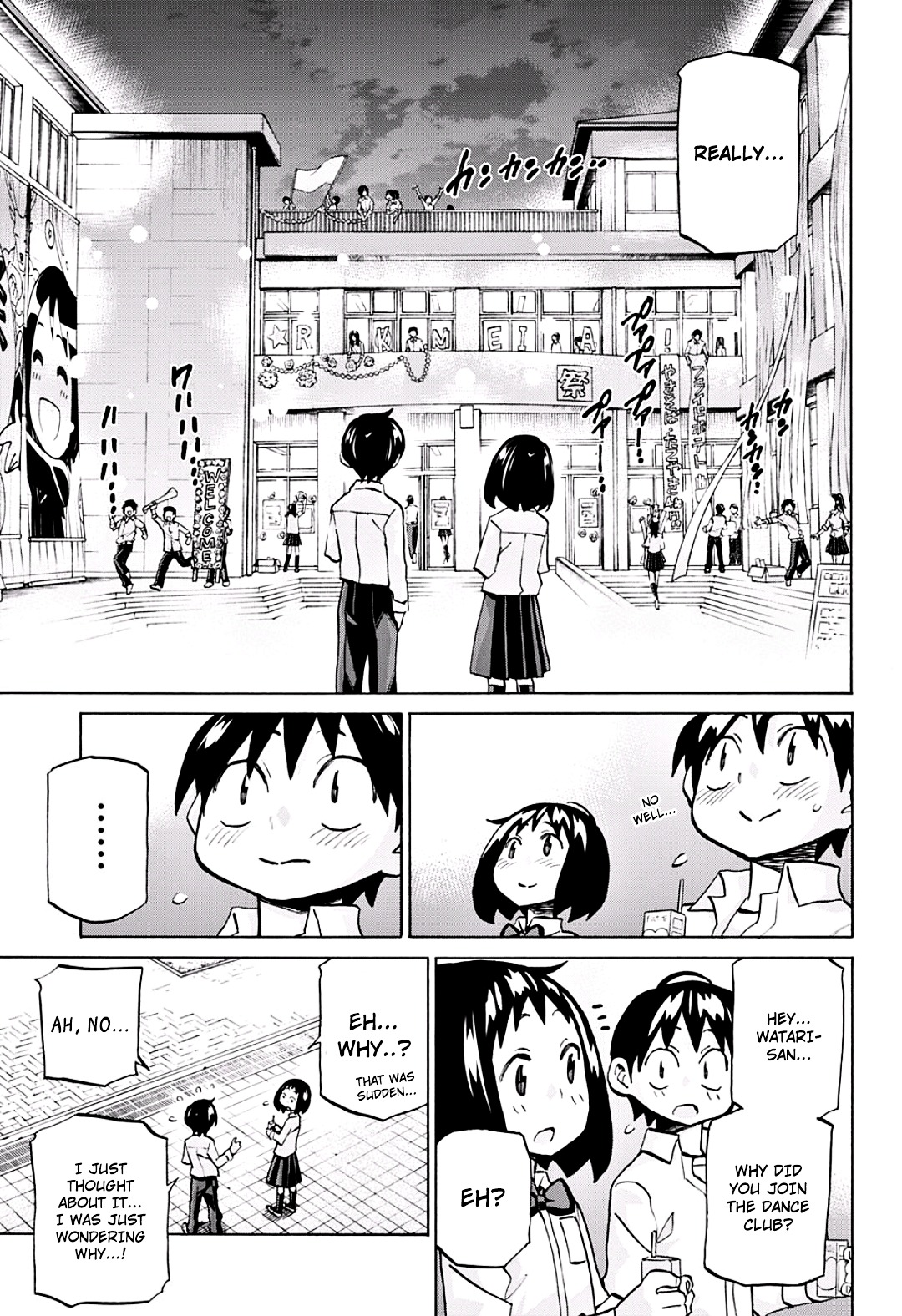 Seshiji o Pin! to - Shikakou Kyougi Dance-bu e Youkoso Chapter 17 page 16 - Chapter 17 : The Night Before the Festival