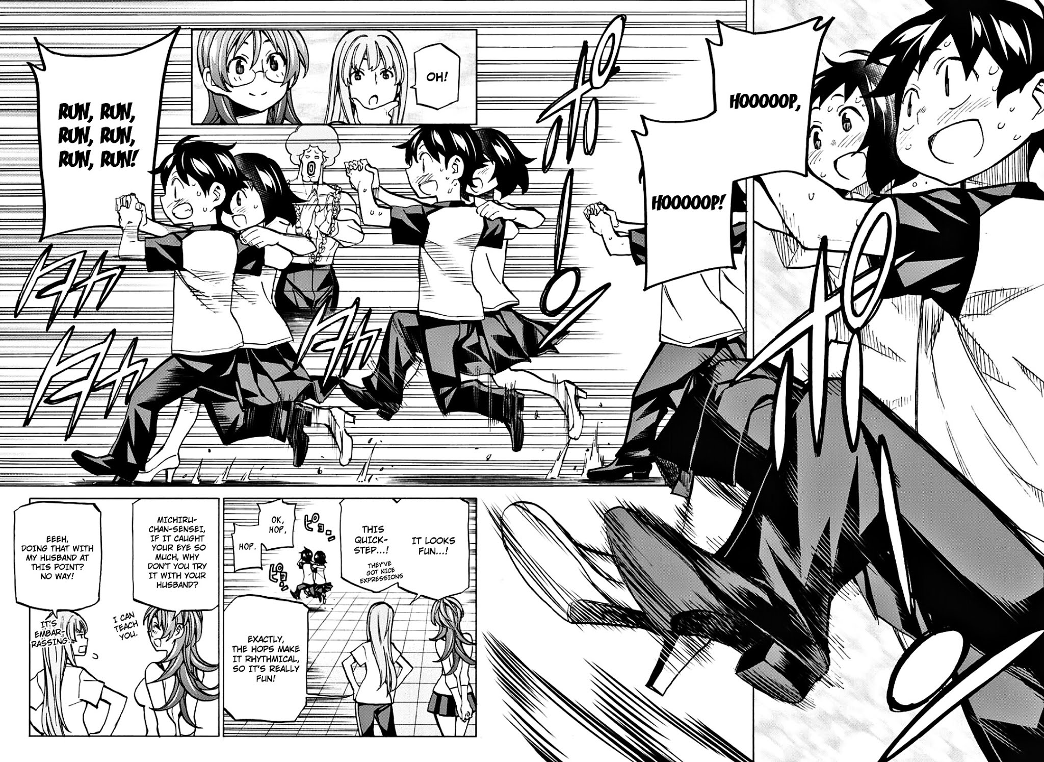 Seshiji o Pin! to - Shikakou Kyougi Dance-bu e Youkoso Chapter 17 page 4 - Chapter 17 : The Night Before the Festival