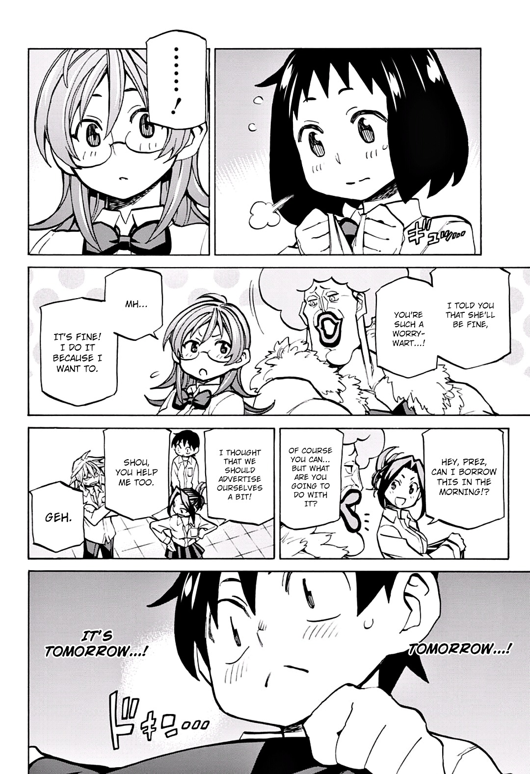 Seshiji o Pin! to - Shikakou Kyougi Dance-bu e Youkoso Chapter 18 page 14 - Chapter 18 : It'll Surely Be Fine...!