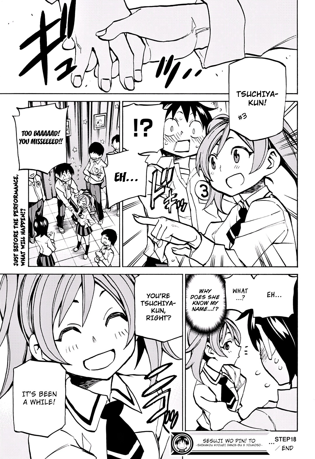 Seshiji o Pin! to - Shikakou Kyougi Dance-bu e Youkoso Chapter 18 page 21 - Chapter 18 : It'll Surely Be Fine...!