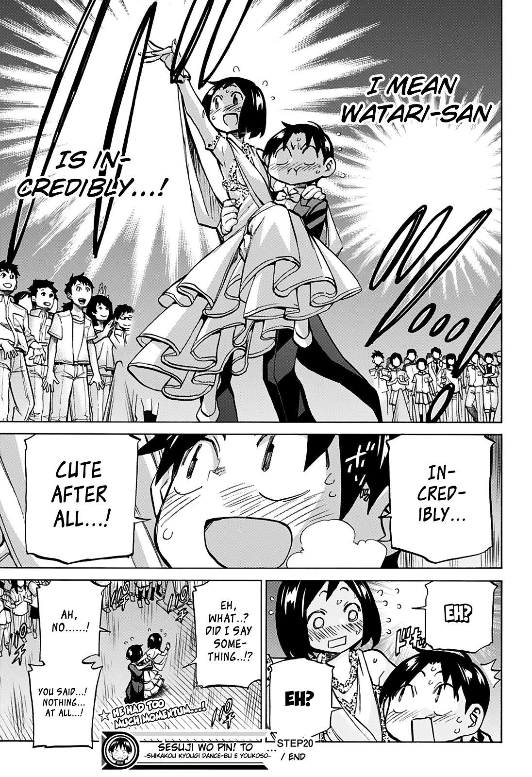 Seshiji o Pin! to - Shikakou Kyougi Dance-bu e Youkoso Chapter 20 page 19 - Chapter 20 : What Makes You Beautiful
